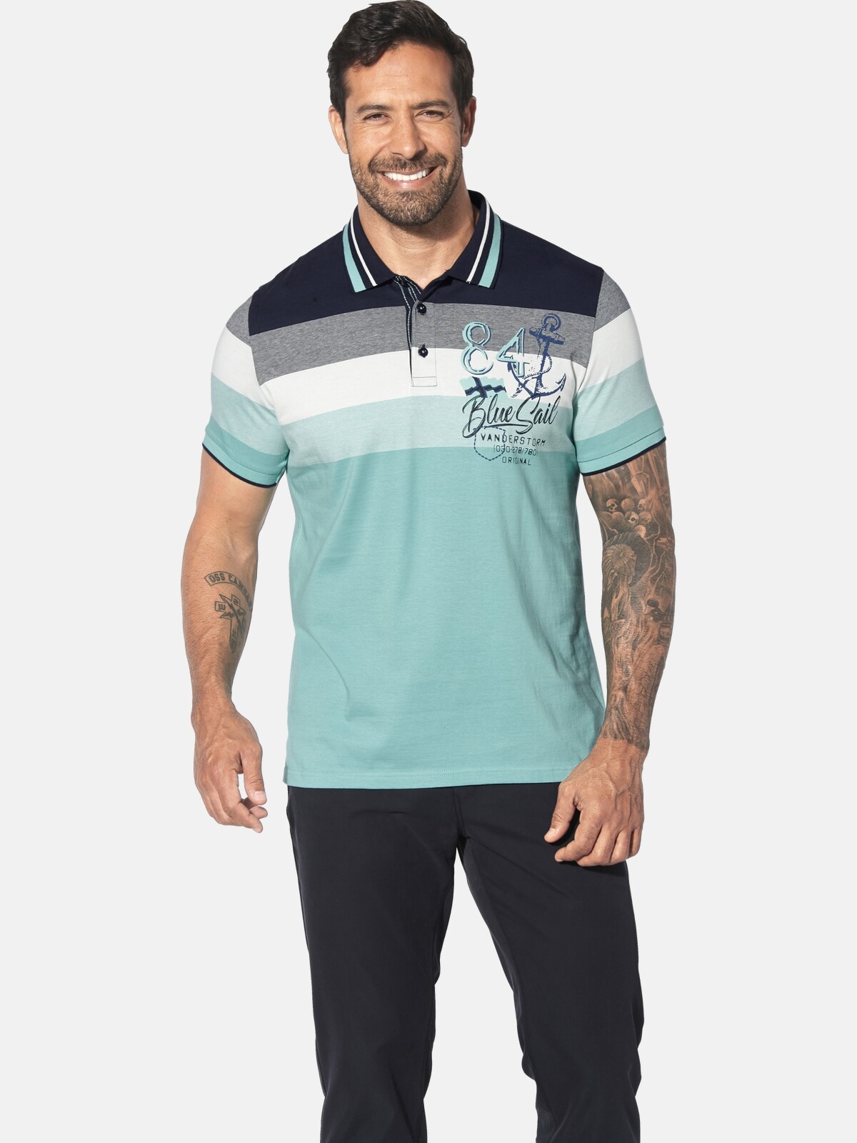 Jan Vanderstorm Poloshirt "Poloshirt SNORSE" günstig online kaufen