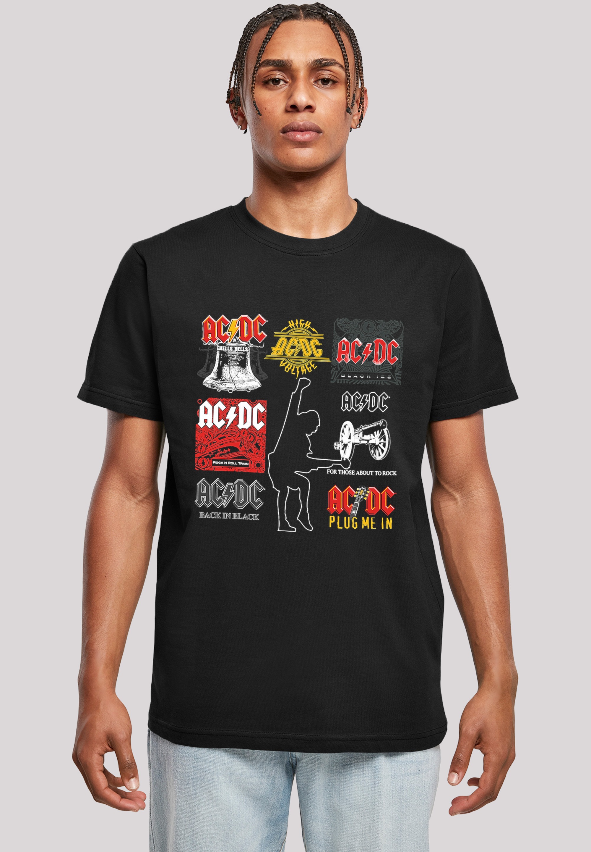 Acdc t shirt herren best sale