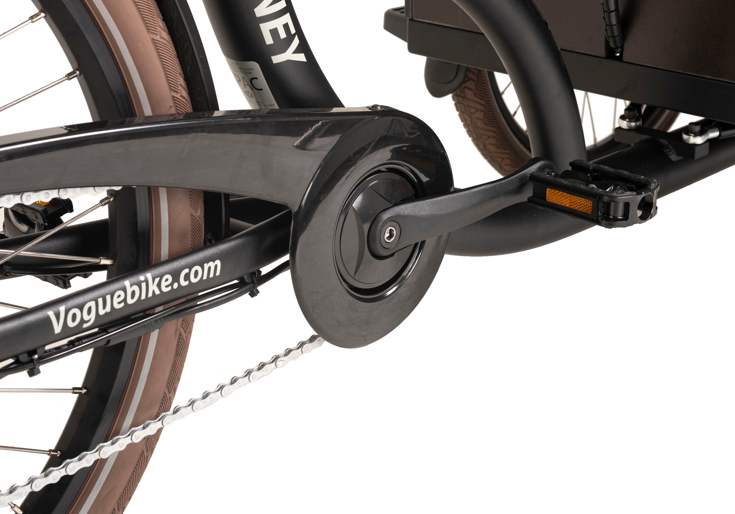VOGUE BIKE E-Bike »Journey«, 7 Gang, Shimano, Tourney, Heckmotor 250 W, Pedelec, Elektrofahrrad für Damen u. Herren