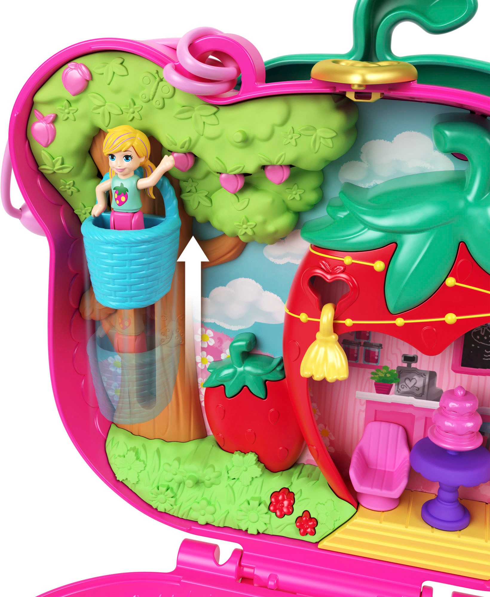 Polly Pocket Spielwelt »Erdbeer-Bärchen«