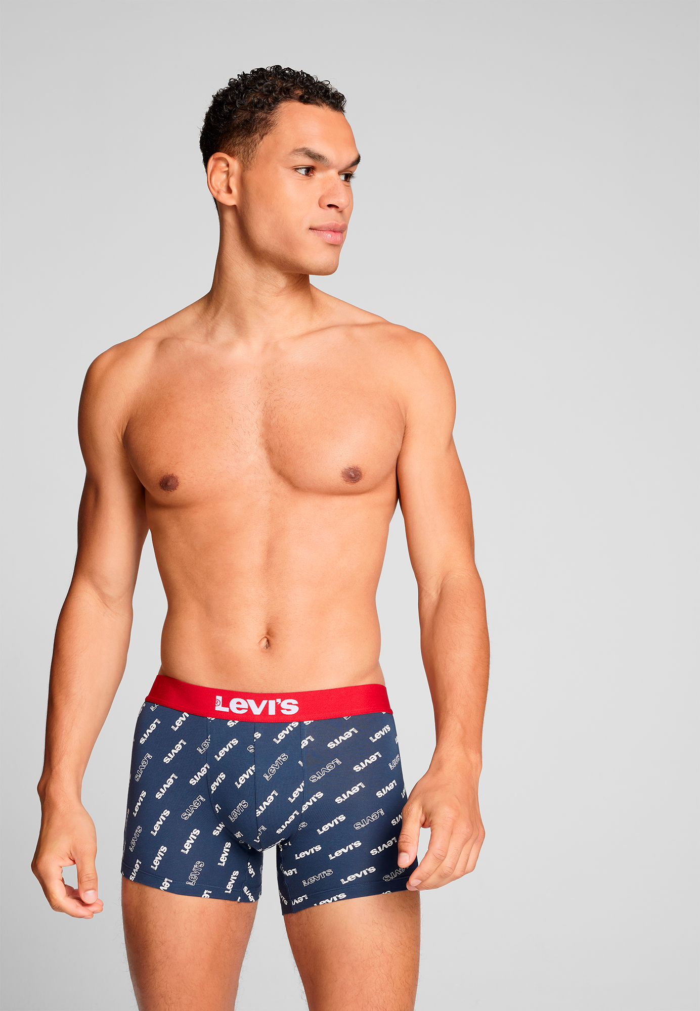 Levis Boxershorts "LEVIS MEN LOGO AOP BOXER BRIEF ORG CO 2P", (2er Pack), m günstig online kaufen
