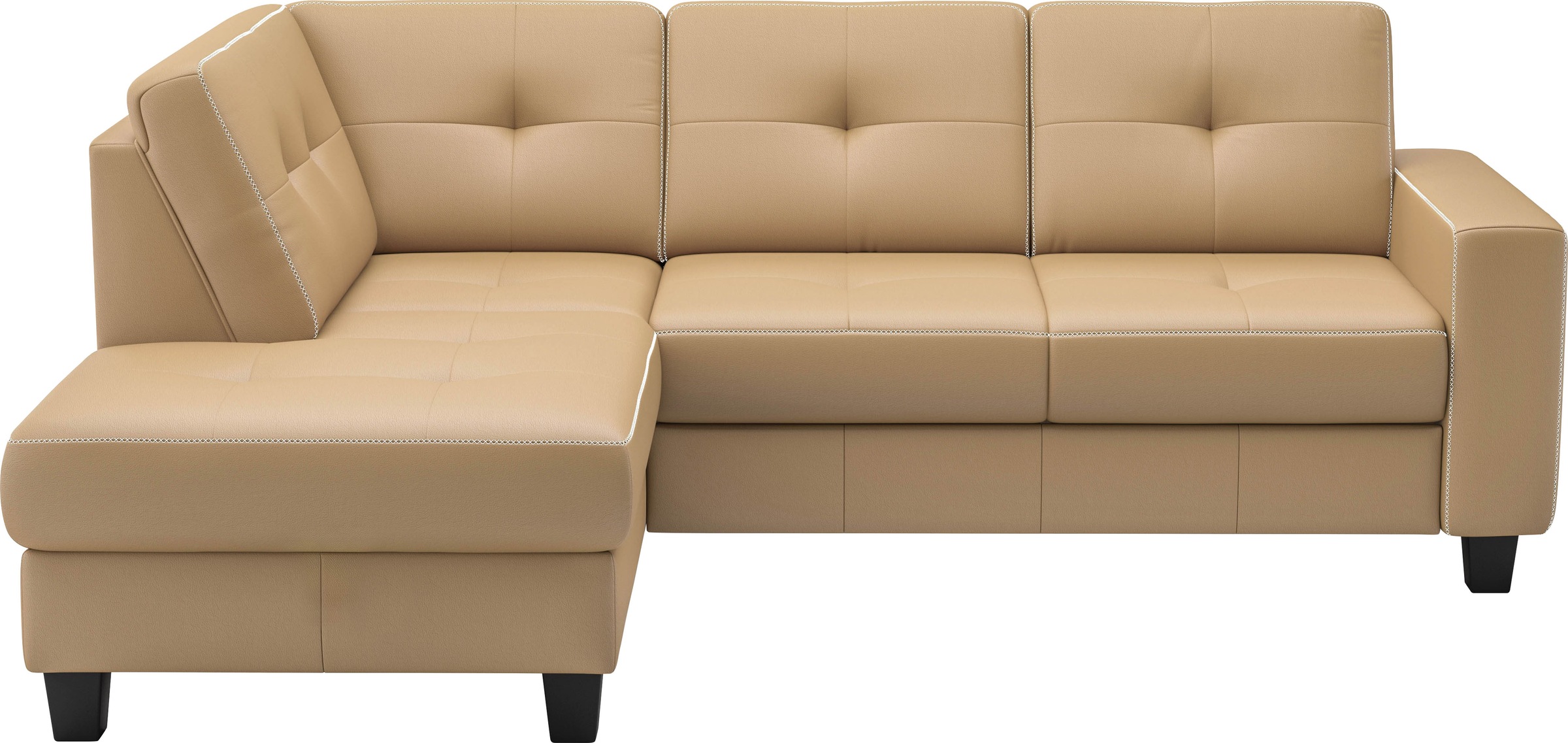 Home affaire Ecksofa »Varese« wahlweise mit Bettfunktion und Bettkasten