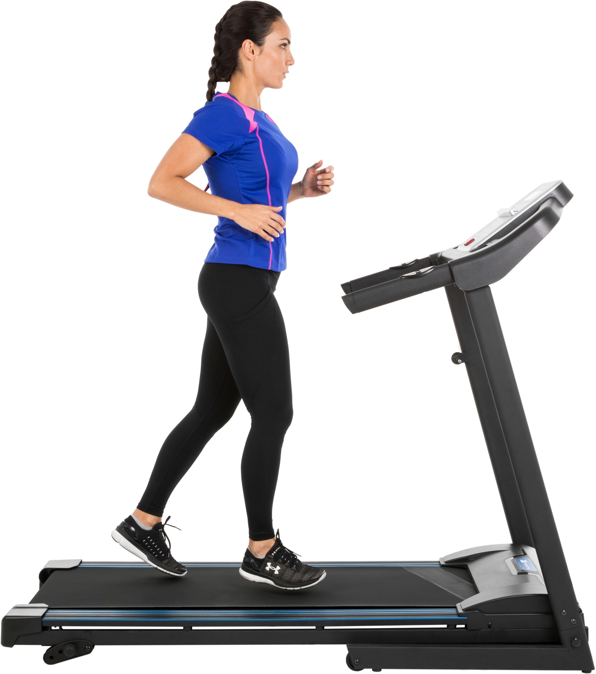 XTERRA FITNESS Laufband "XTERRA Fitness Laufband TR150", B:74cm H:129,5cm L:160cmschwarz, Laufbänder