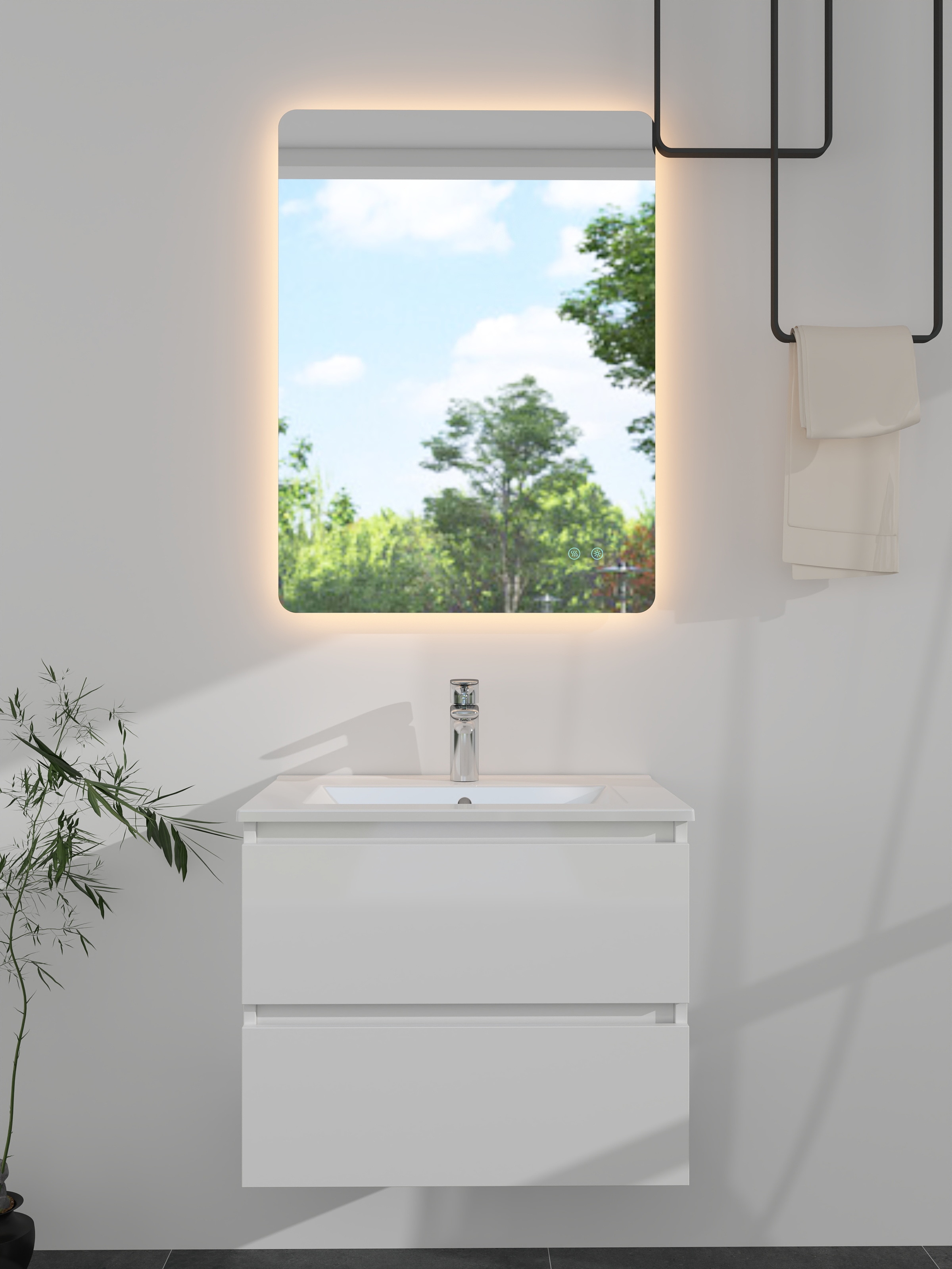 welltime Badmöbel-Set "Toledo in verschiedenen Breiten erhältlich" Komplett günstig online kaufen