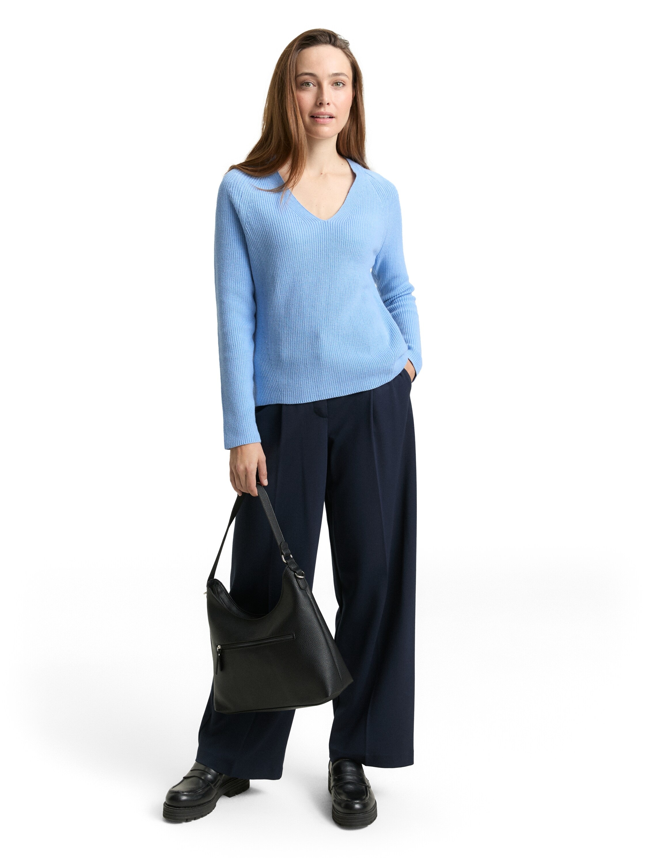 Tom Tailor Sweat-shirt 1050748 Light Fjord Blue L Femme 3