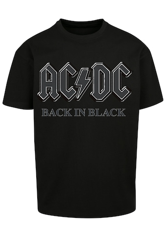 T-Shirt »PLUS SIZE ACDC Back in Black«