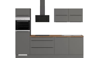 IMPULS KÜCHEN Küchenzeile »IP 3150«, vormontiert, mit E-Geräten, Breite 280 cm kaufen