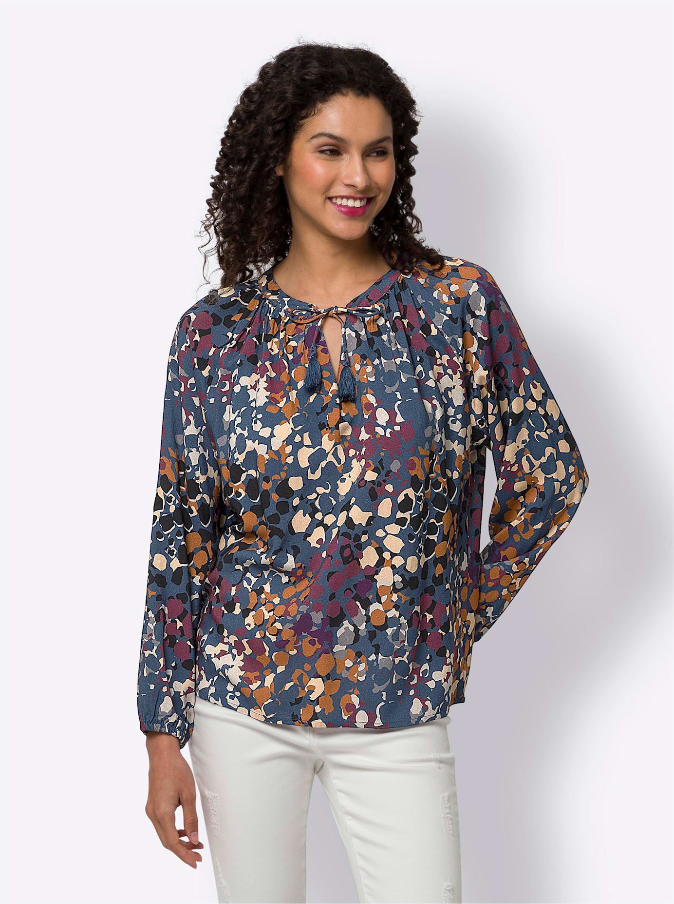 heine Druckbluse