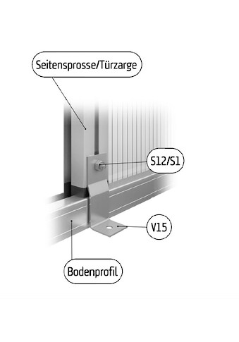 KGT Flachverbinder Befestigungs-Set zum Au...