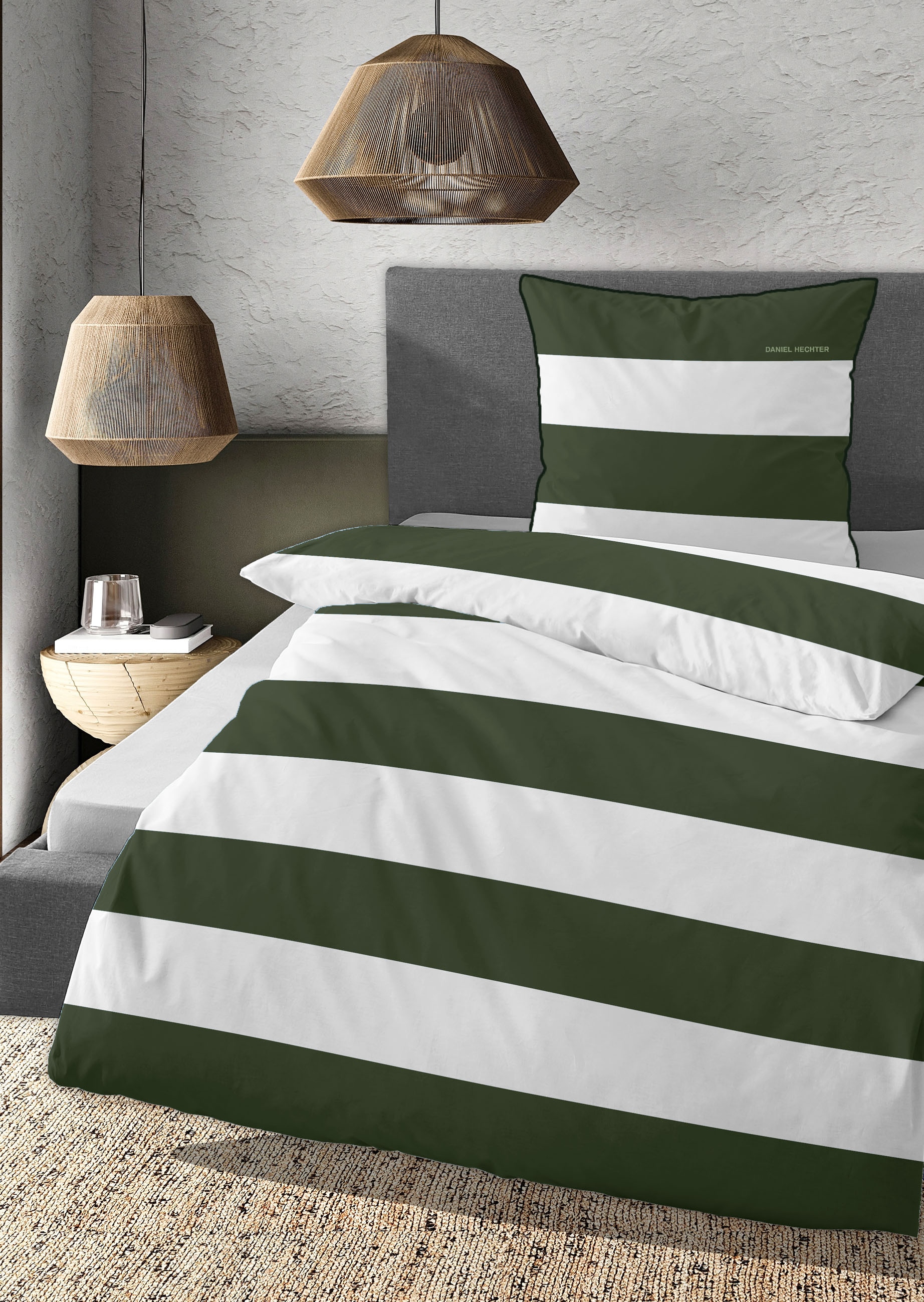 Daniel Hechter Bettwäsche "0041301" 2 Stk. tlg. hautsympathisch, Reißversch günstig online kaufen