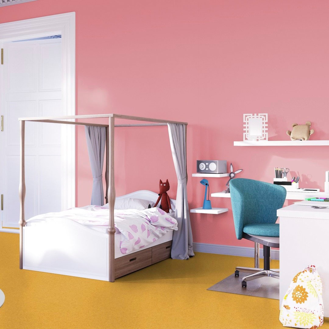 Vorwerk Teppichboden »Passion 1021 (Bingo), Velours - Uni Farben, Made in Germany«, rechteckig, 6,6 mm Höhe, Wohnzimmer, Schlafzimmer, Kinderzimmer, Breite 400/500 cm