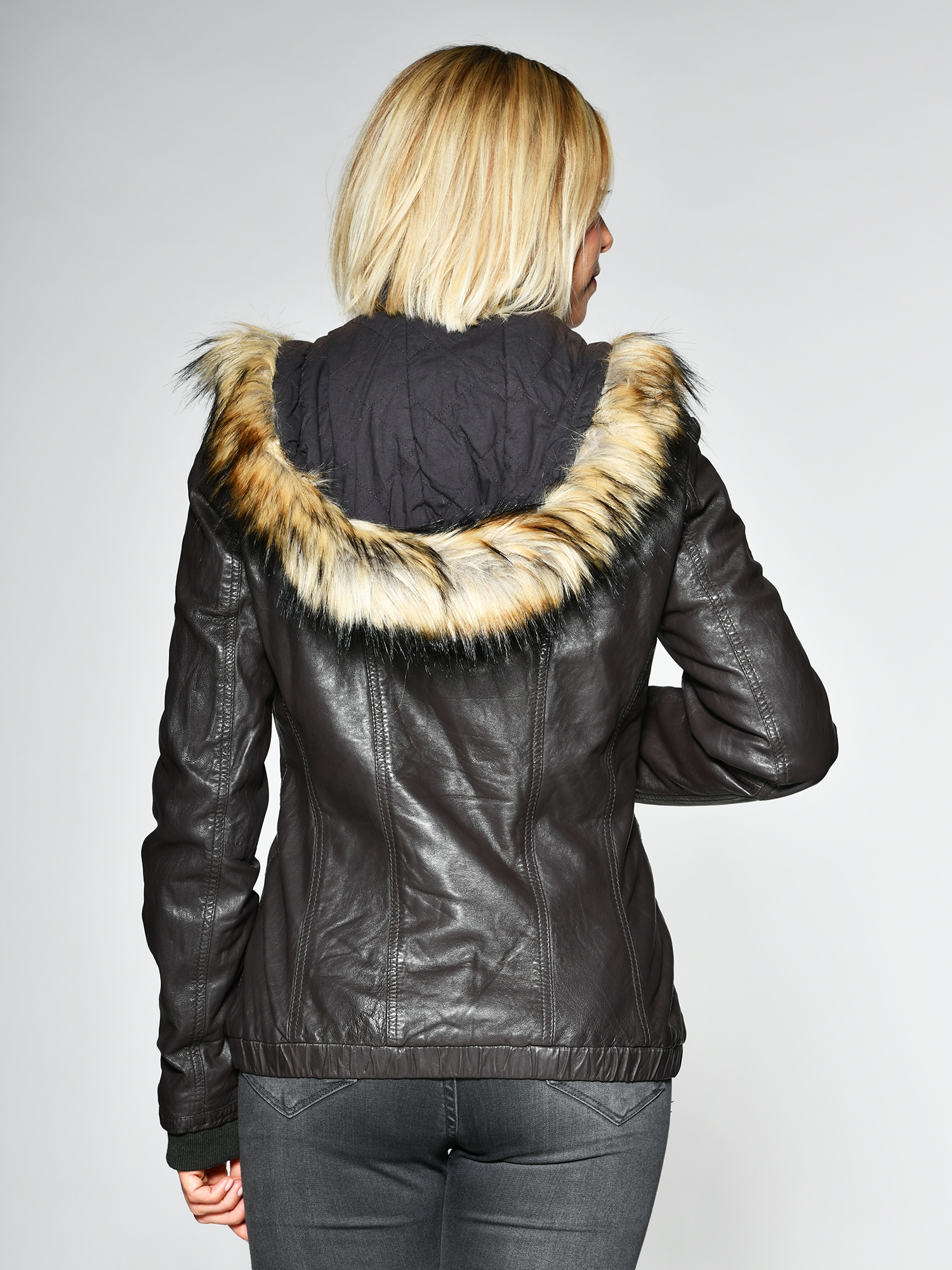 | Lederjacke bestellen BAUR online MUSTANG »Lelu«