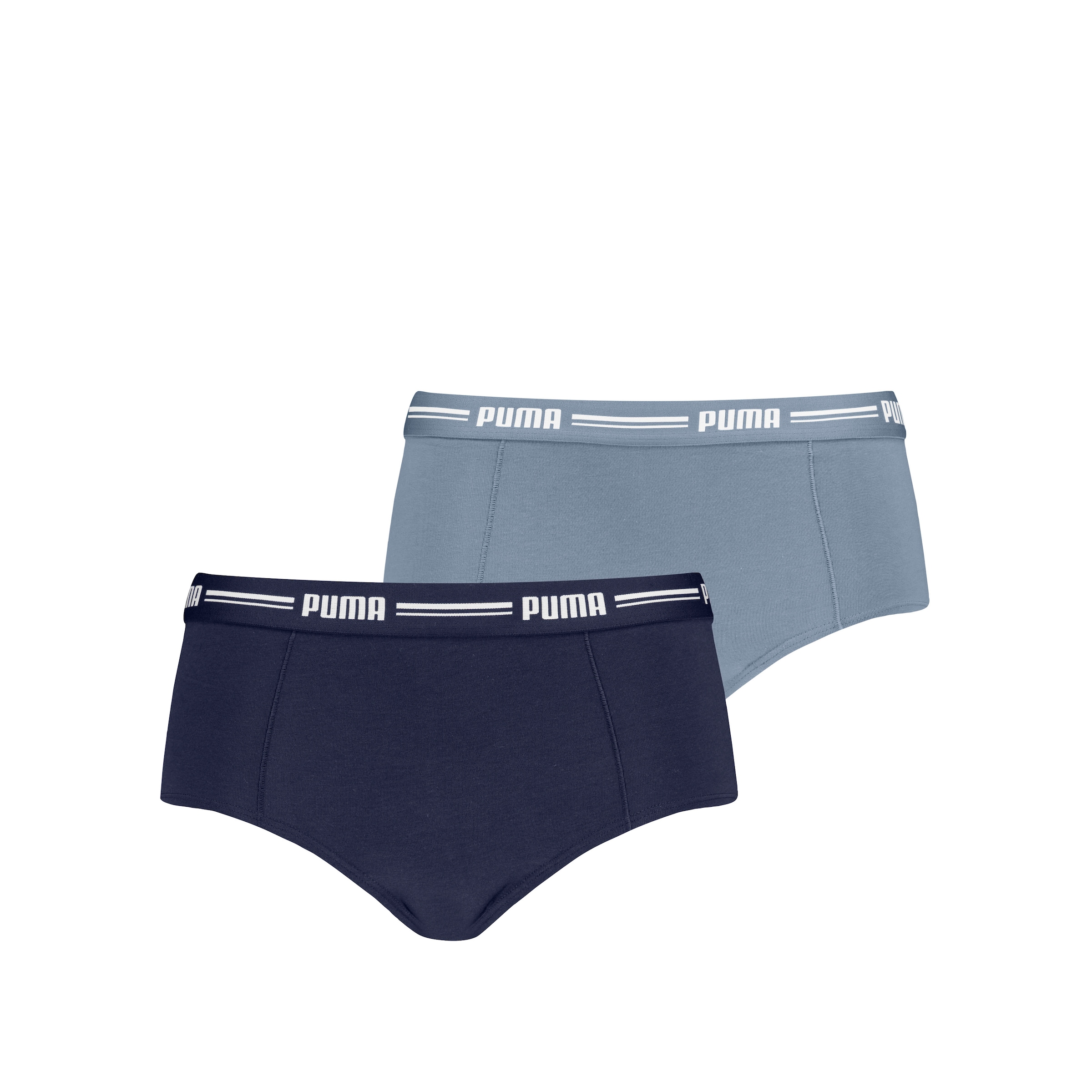 PUMA Panty "PUMA WOMEN MINI SHORT 2P PACK", (Packung, 2er Pack), mit markan günstig online kaufen
