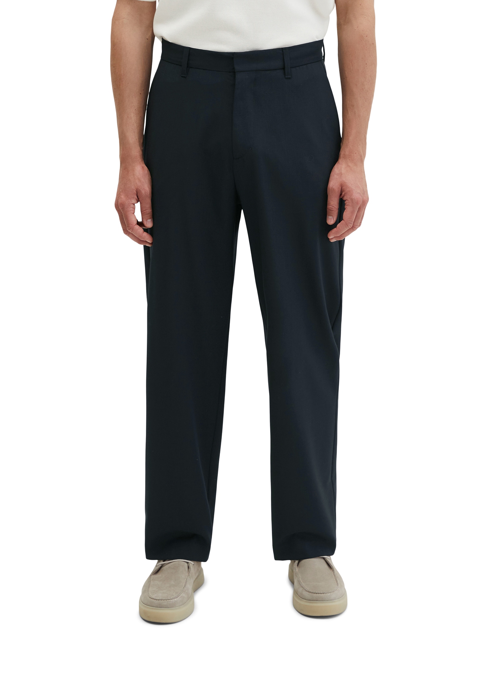 Marc OPolo Stoffhose "DFB Travel Collection" Model: MOSSBO, aus leichtem Technical Wool Blend