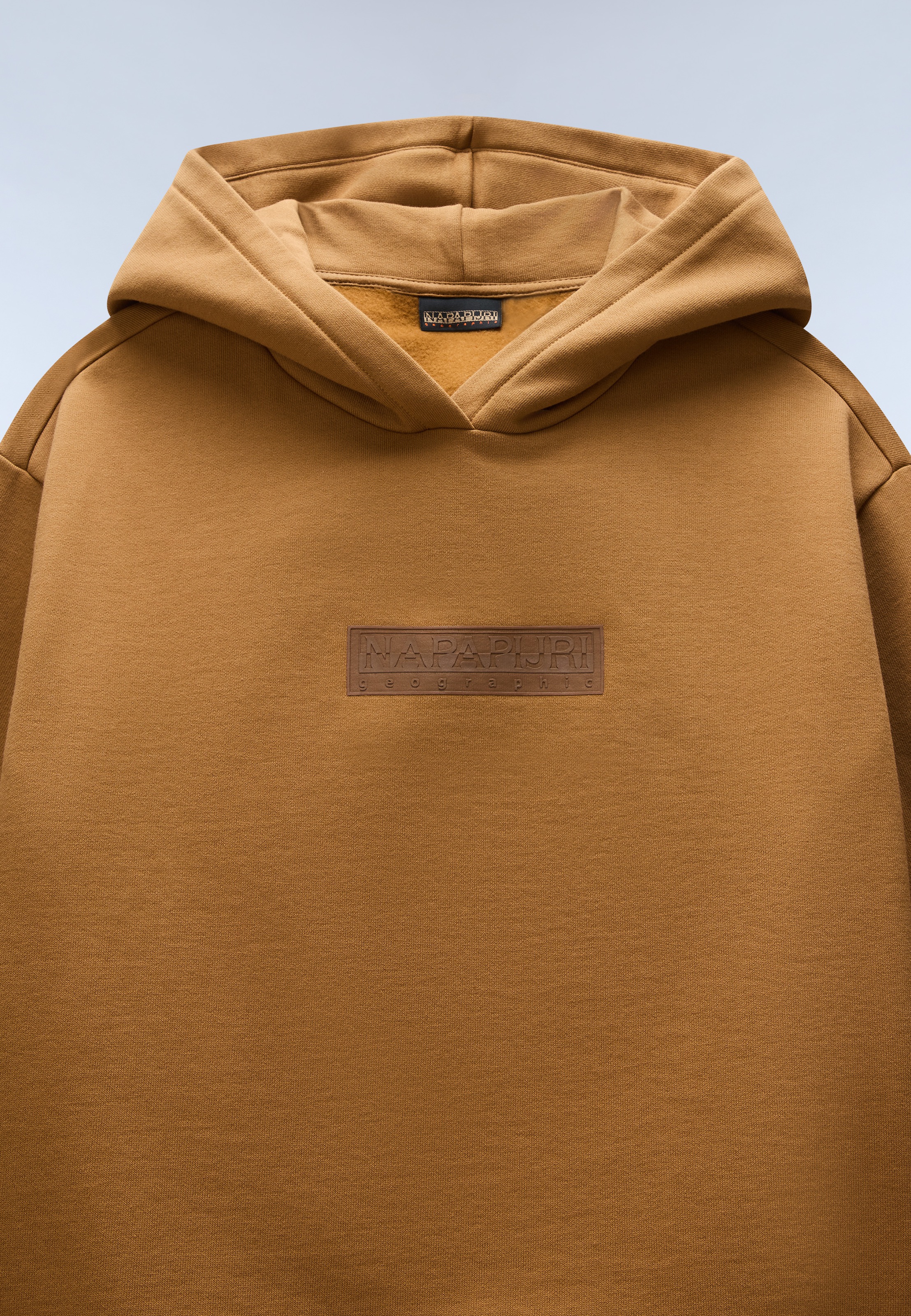 Napapijri Kapuzensweatshirt »K B-NEW BOX LOGO H W BLU MARINE«, mit Rundhalsausschnitt, aus Baumwolle und Polyester, in normaler Länge
