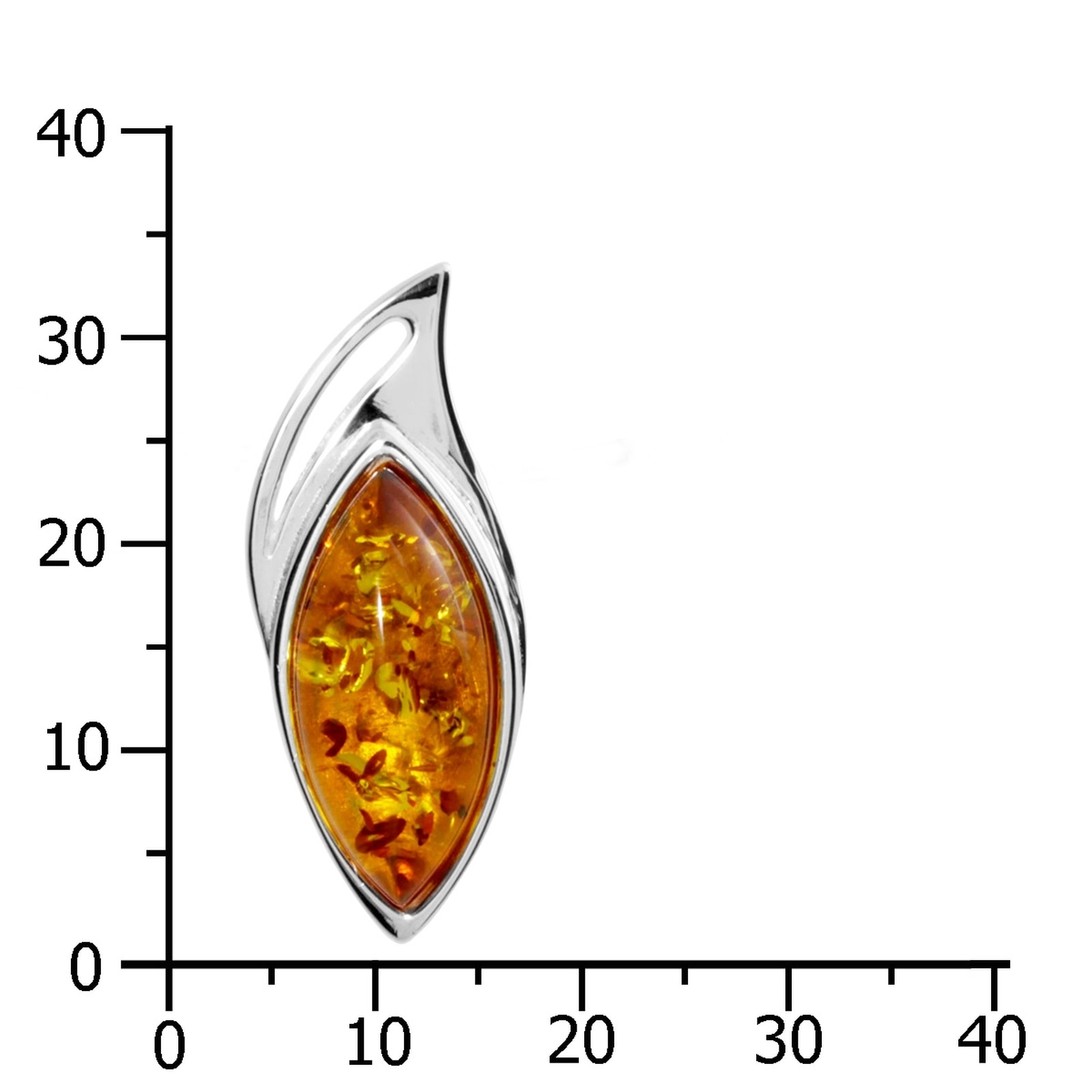 OSTSEE-SCHMUCK Kettenanhänger »Ostsee-Schmuck Anhänger Gleiter-Maie Anhänger Gleiter-Maie« 1 Stk. tlg.