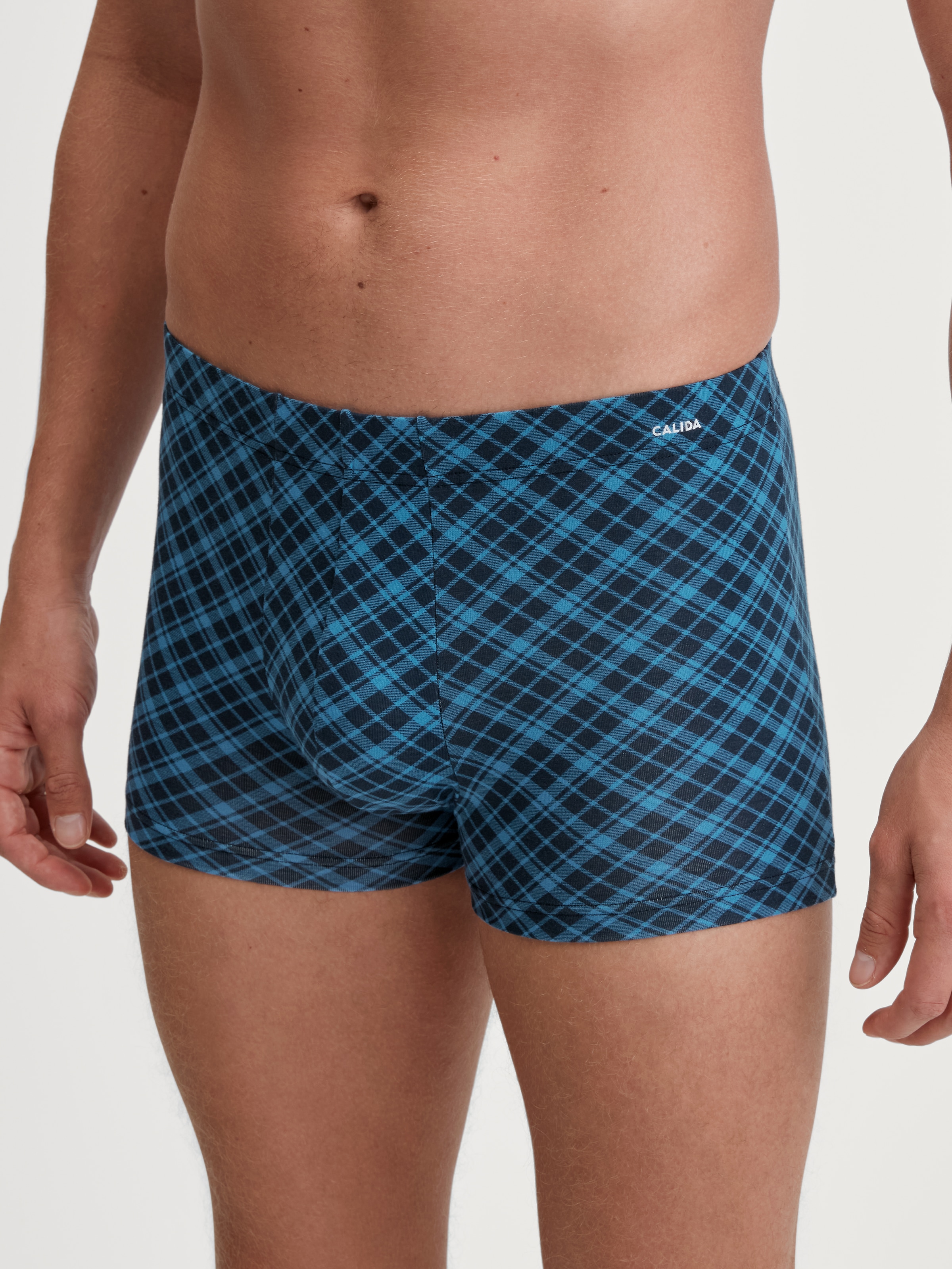 CALIDA Boxershorts "Cotton Code Design" breiter Bund, gemustert, eng, beque günstig online kaufen