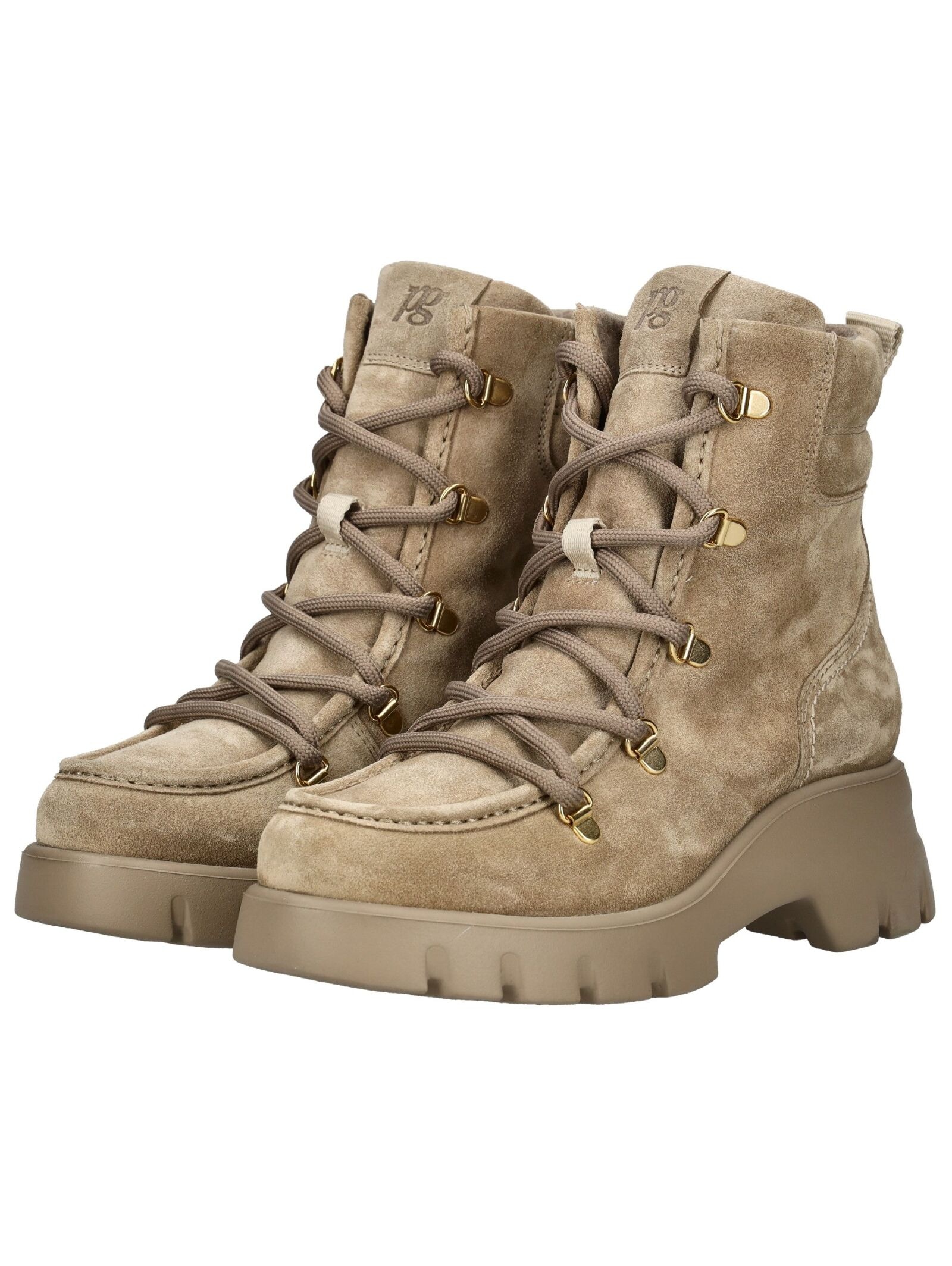 Paul Green Schnürstiefelette »Paul Green Stiefelette Veloursleder«