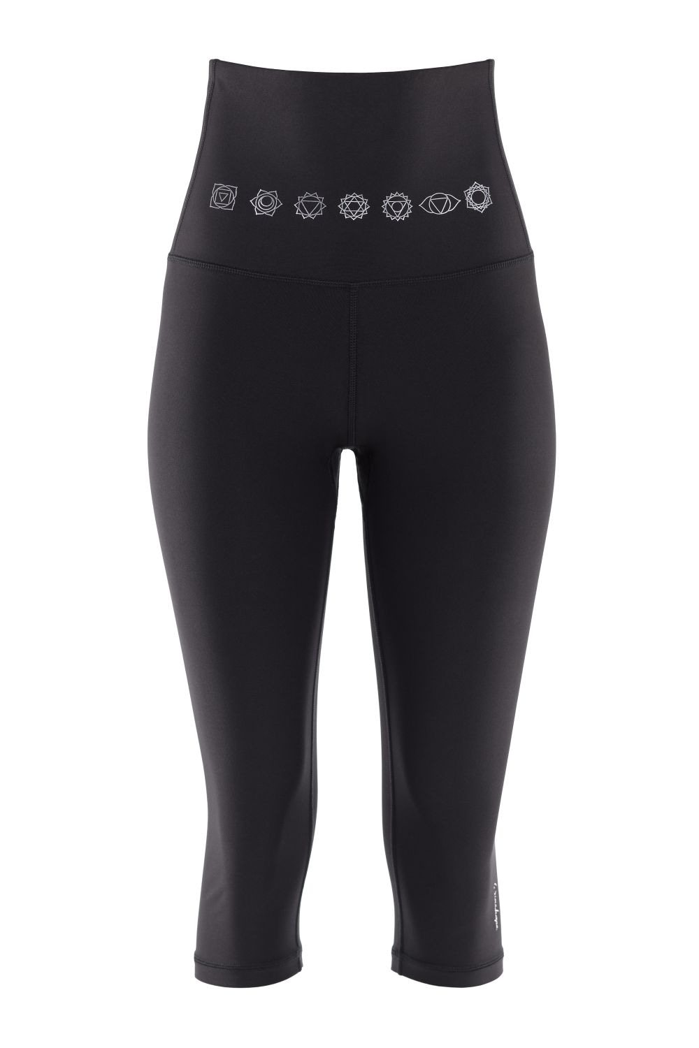 Winshape Leggings "3/4-Functional Comfort HWL212C-silberne 7 Chakras", High Waist