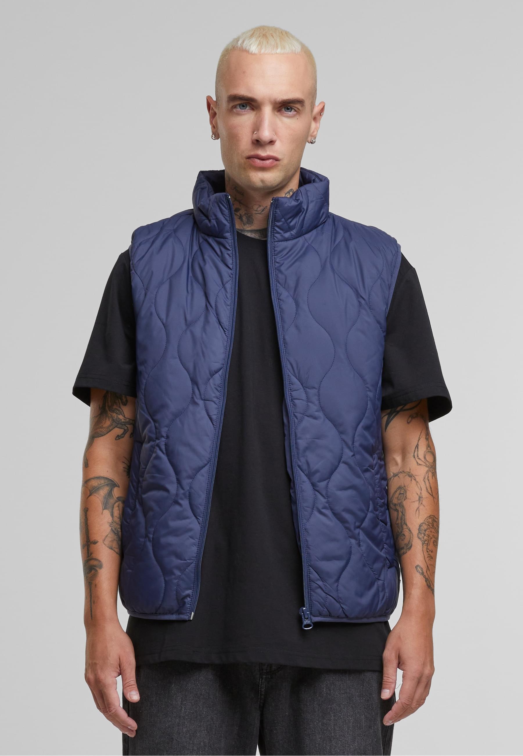 URBAN CLASSICS Steppweste »Urban Classics Mens Super Light Bubble Vest«, (1 tlg.)
