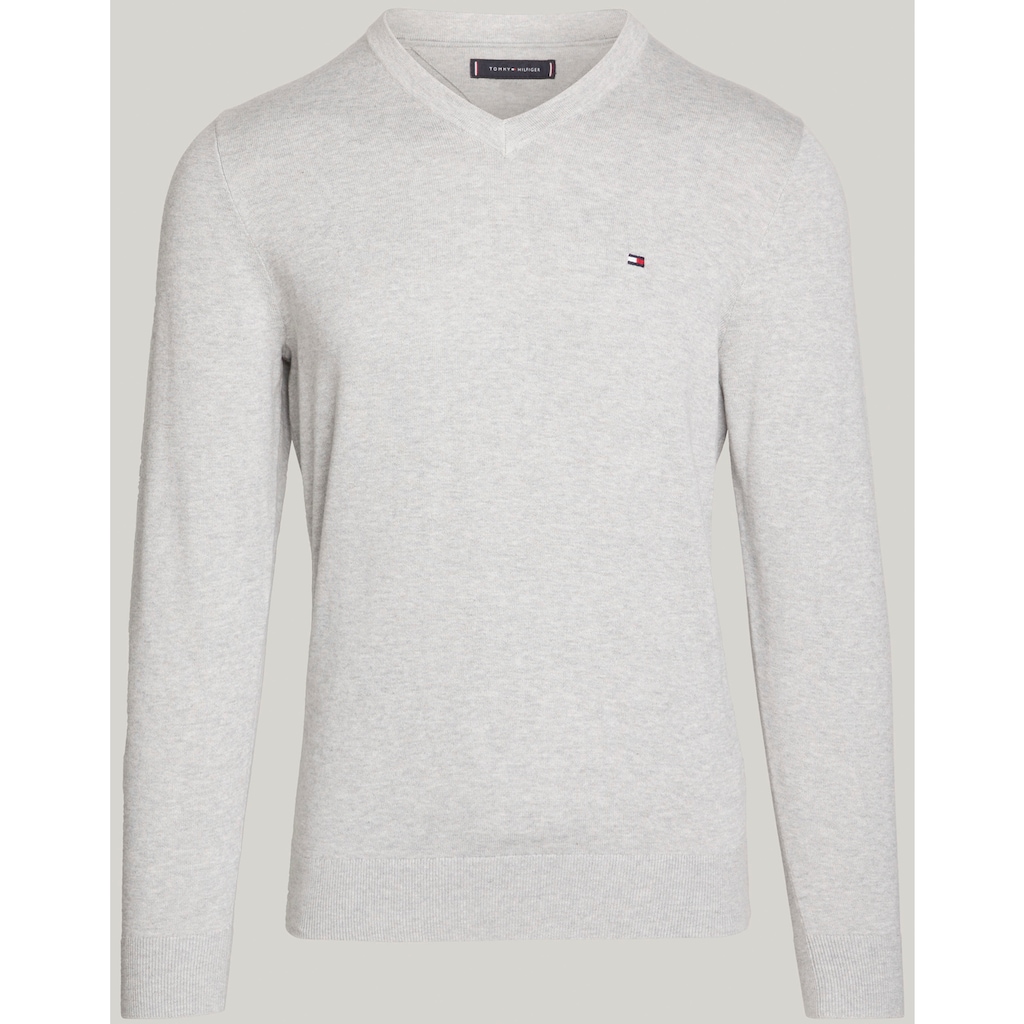 Tommy Hilfiger Rundhalspullover »DE COTTON CREW NECK«