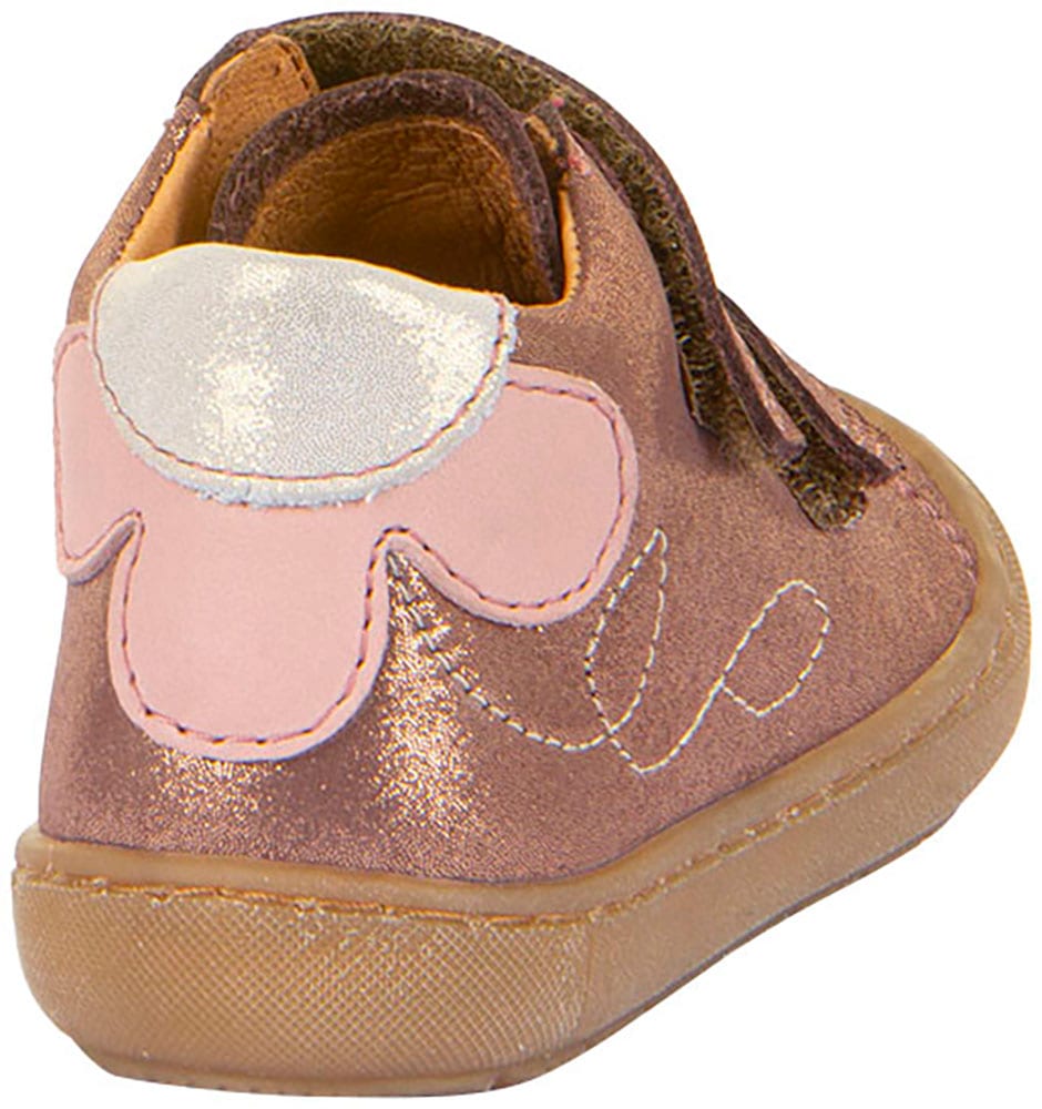 froddo® Klettschuh »OLLI S FLOWER«, Sneaker, Babyschuh, Barfußschuh mit Stickerei