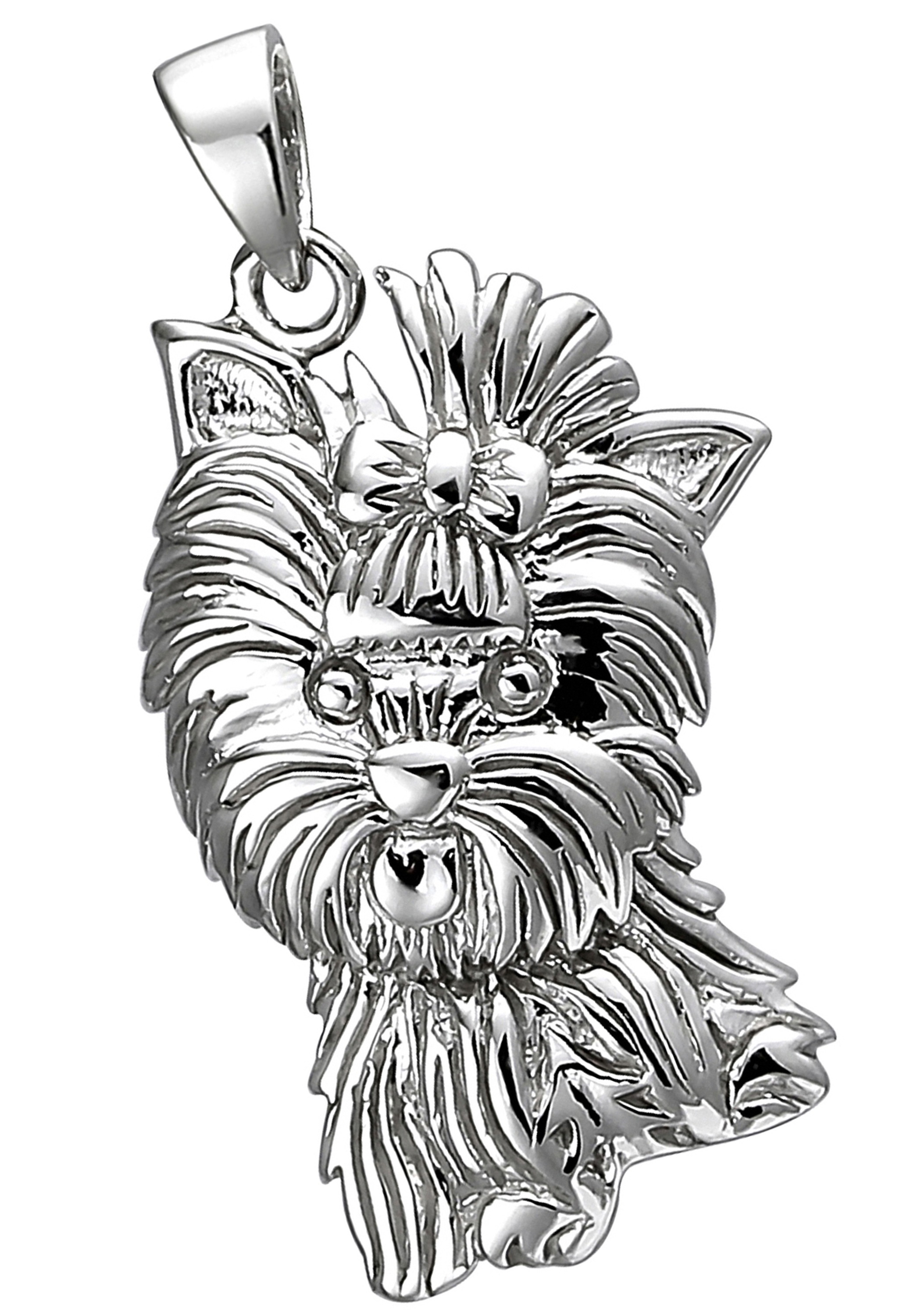 JOBO Damen Kettenanhänger "Anhänger Westhighland Terrier 21 mm", Silber 925 (Sterlingsilber)silber 925, Silber 925 (Sterlingsilber), Schmuckanhänger,
