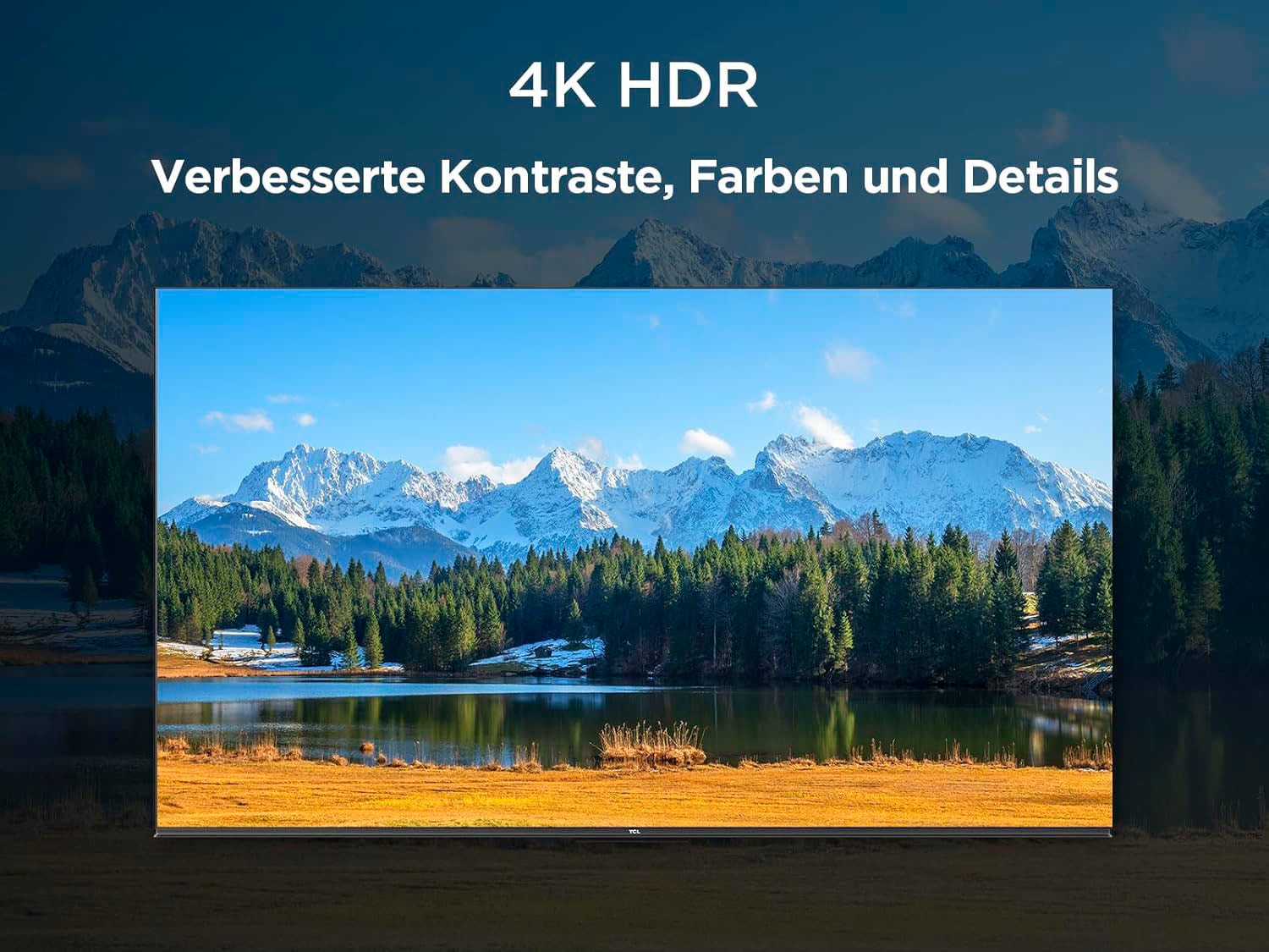 TCL LED-Fernseher »55V6CX2«, 4K Ultra HD, Smart-TV-Google TV, 4K HDR, Multi-HDR, Dolby Vision, Game Master, Smart TV, Apple TV, AiPQ