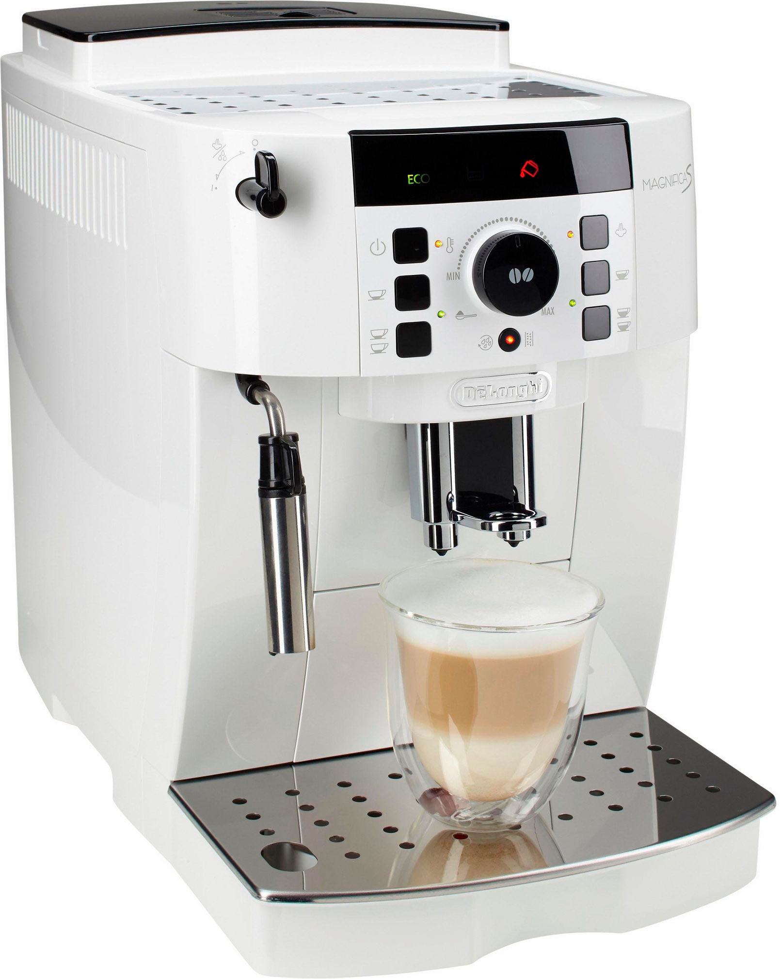 DeLonghi Kaffeevollautomat "Magnifica S ECAM21.118.W - Milchaufschäumdüse f günstig online kaufen