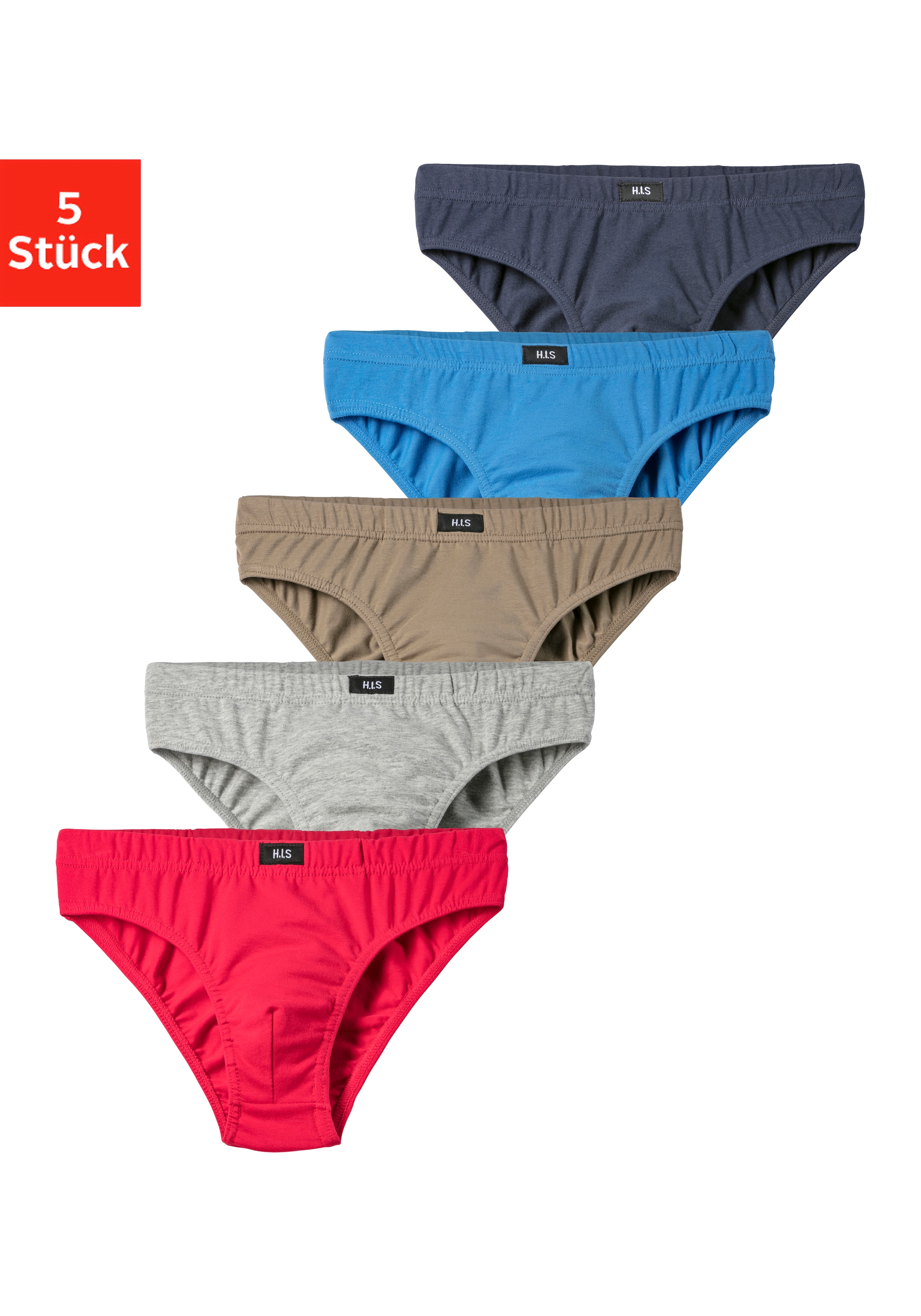 H.I.S Slip, (Packung, 5 St.), für Jungen, bequemer Basic für jeden Tag  bestellen | BAUR