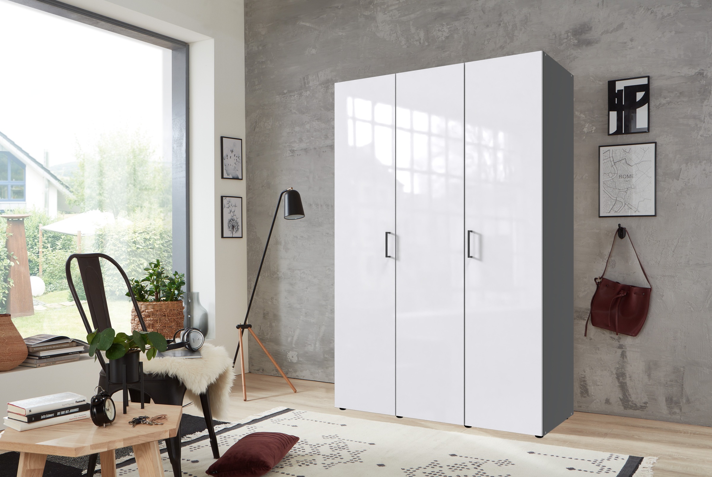 Wimex Kleiderschrank "Mugano, in 5 Breiten und 2 Höhen, Made in Germany", ( günstig online kaufen