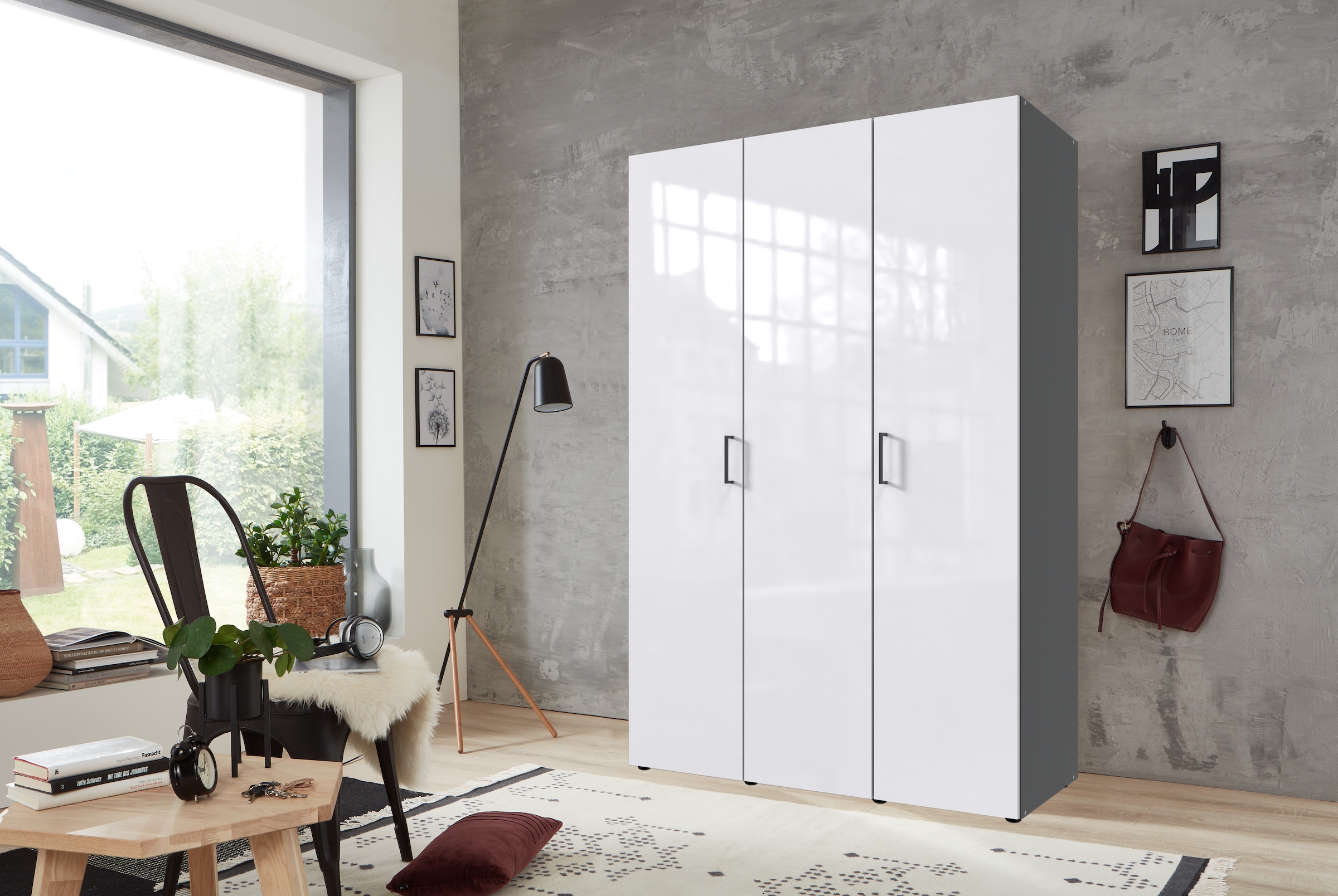 Wimex Kleiderschrank "Mugano,in 8 Breiten,3 Höhen,2 Tiefen, viele Farben, M günstig online kaufen
