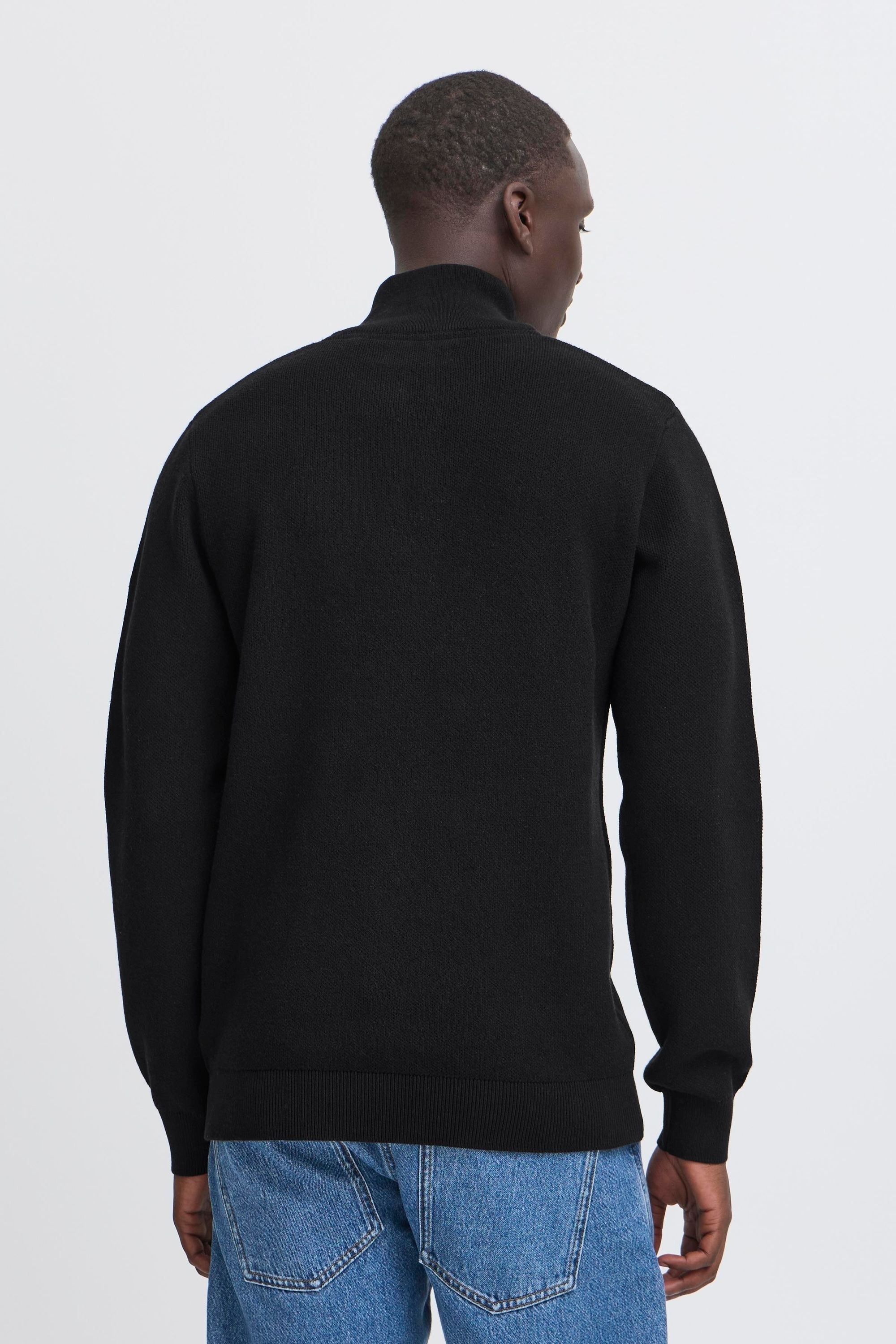 Troyer BLEND "Troyer BHFintos", Herren, Gr. L, schwarz, Obermaterial: 70% Baumwolle CO recyc.. 30% Polyester Pol. recyc.., Pullover Troyer 6