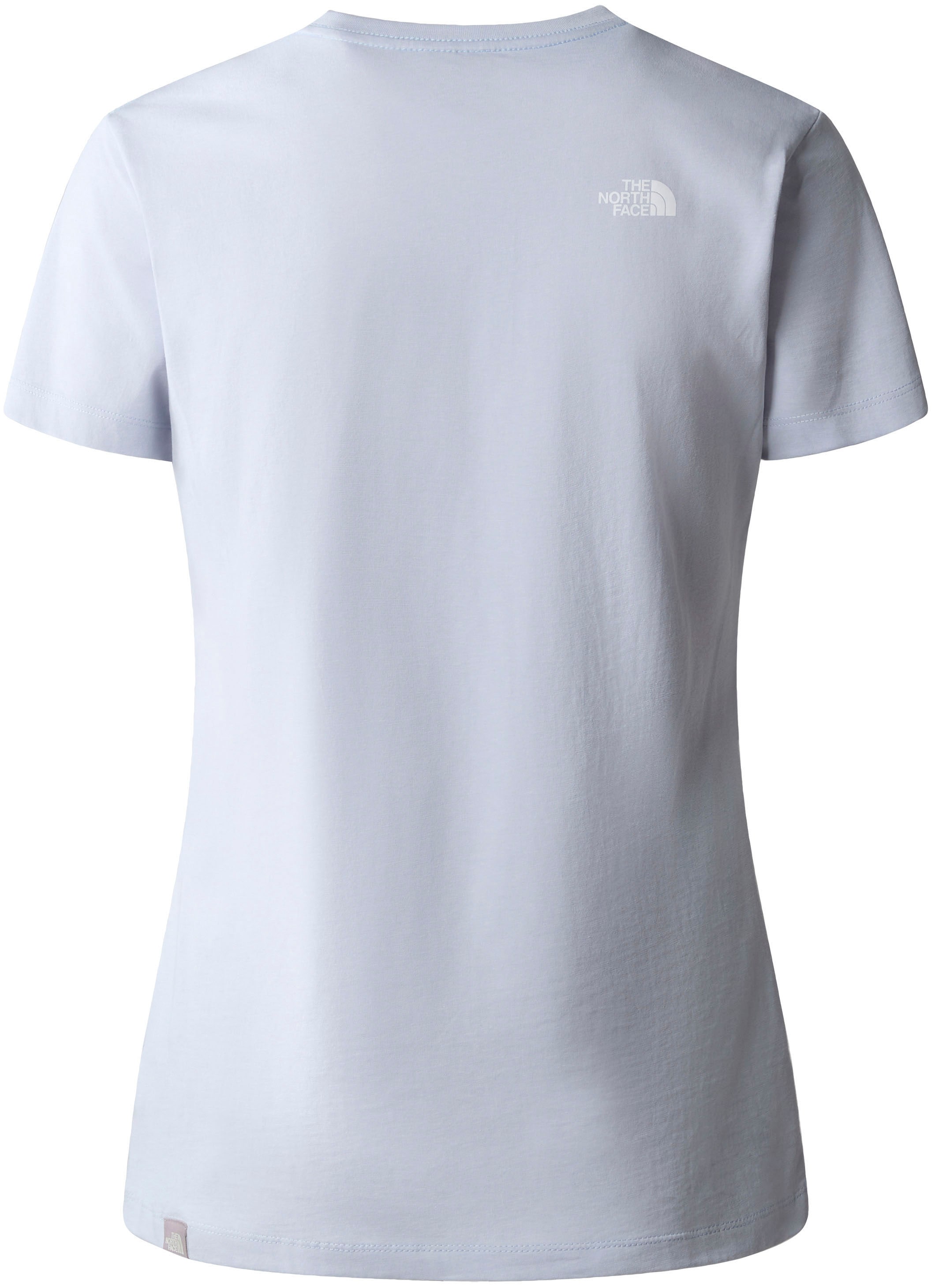 The North Face T-Shirt »EASY TEE«, im hüftlangen Schnitt online kaufen |  BAUR