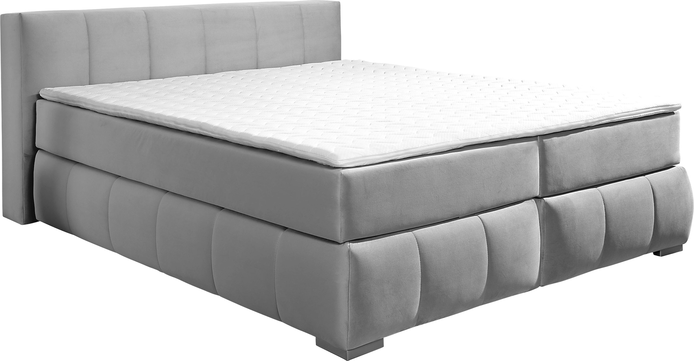 Home affaire Boxspringbett "Chelles" inkl. Topper, in XXL- Überlänge 220 cm günstig online kaufen