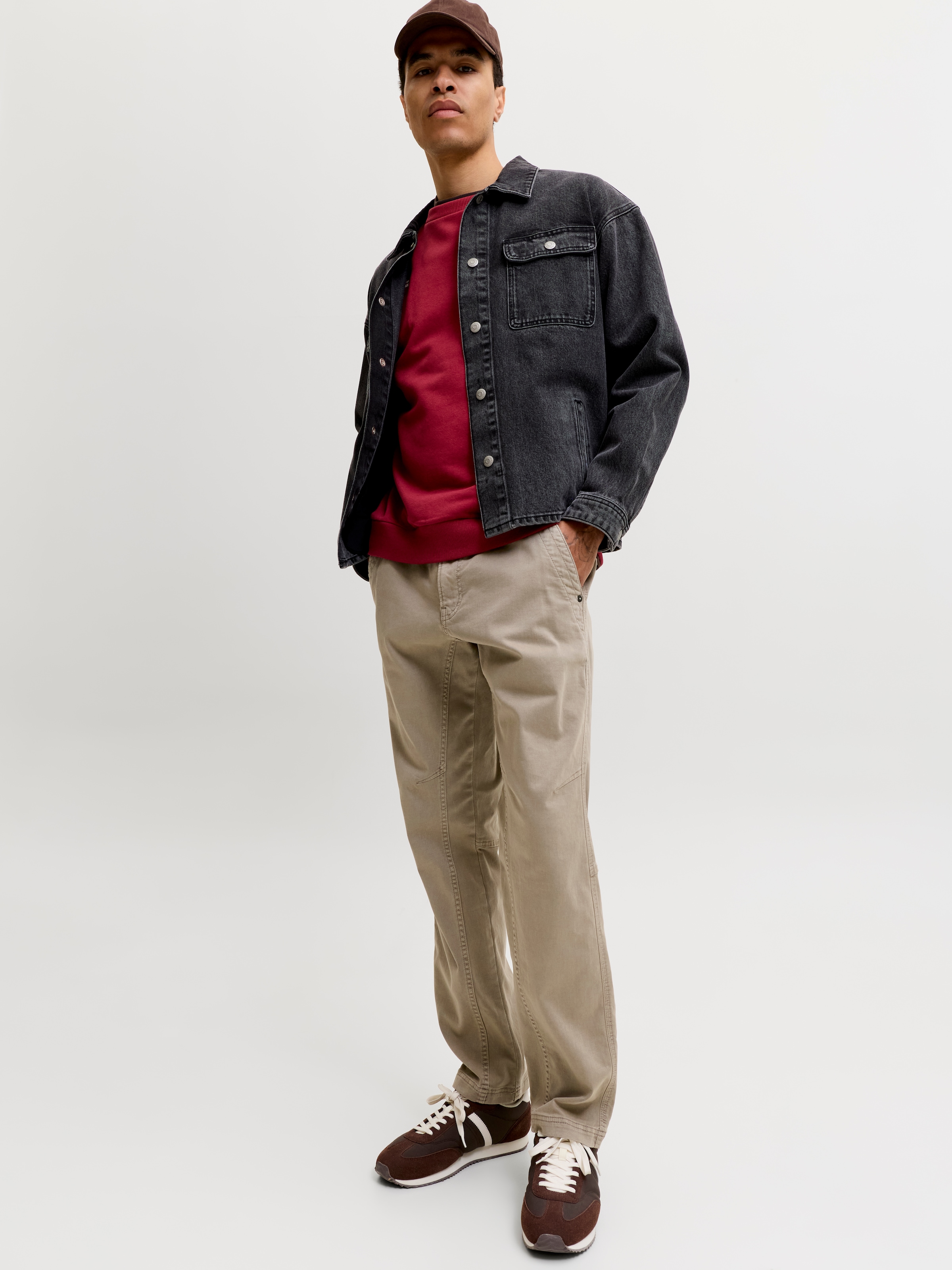 Jack & Jones Schlupfhose »JPSTKANE DOVER JOGGER NOOS«  Baumwollmischung, relaxed fit
