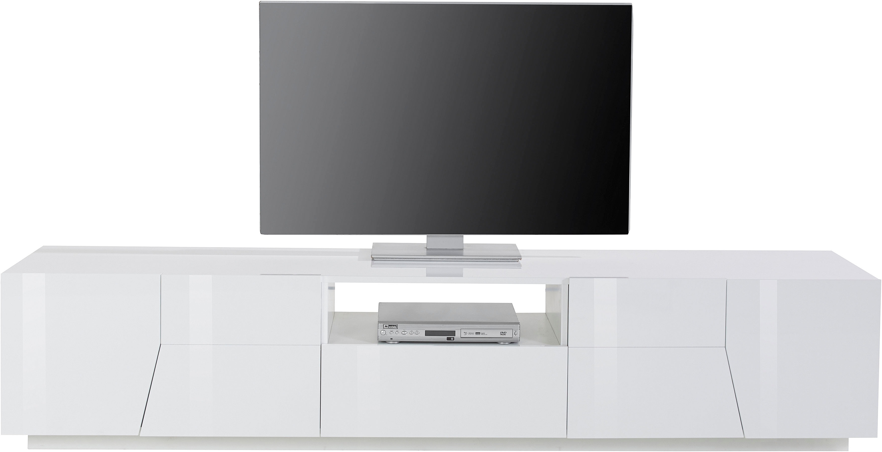 Thumbnail - INOSIGN Lowboard "ALIEN- TV-Board, mit 4 Türen, 1 Schublade und 1 offenes Fach", TV-Kommode Breite ca. 220 cm "Made in I...