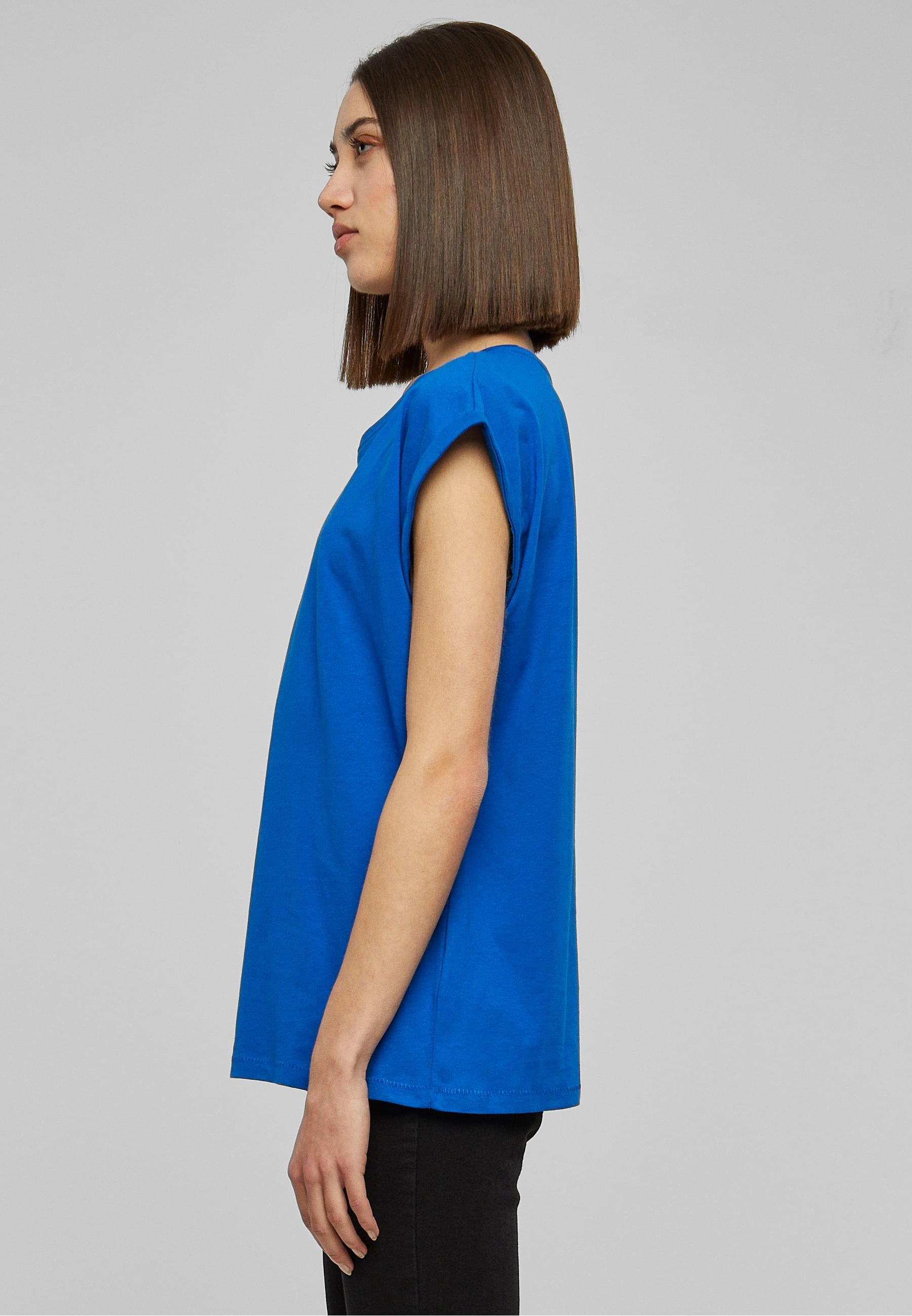 URBAN CLASSICS Kurzarmshirt »Urban Classics Damen Ladies Extended Shoulder Tee«, (1 tlg.)