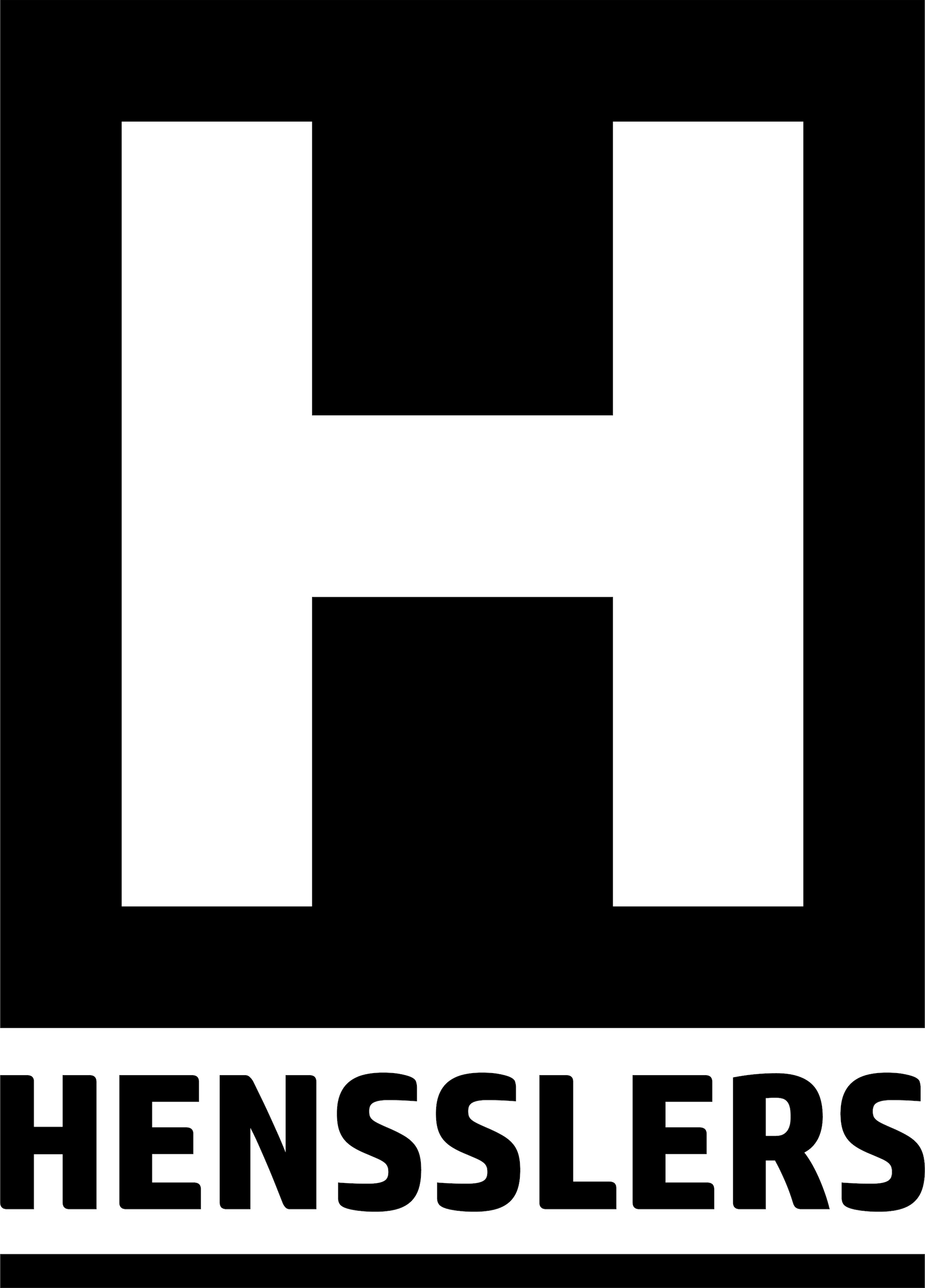 HENSSLERS Allzweckmesser, (1 tlg.), Santoku, Edelstahl, extrem scharfe 17cm lange Klinge