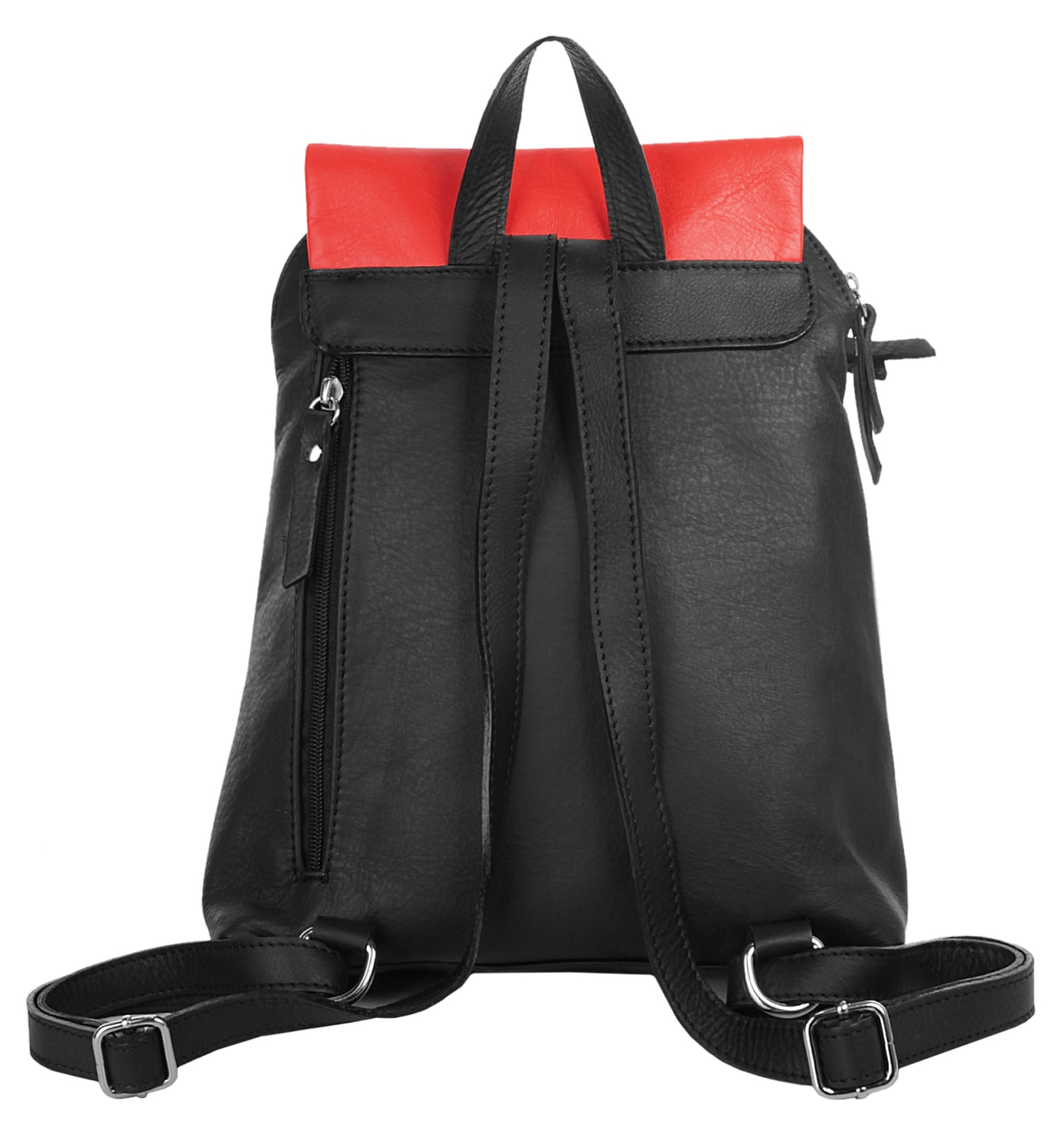 Cluty Cityrucksack, echt Leder, Made in Italy