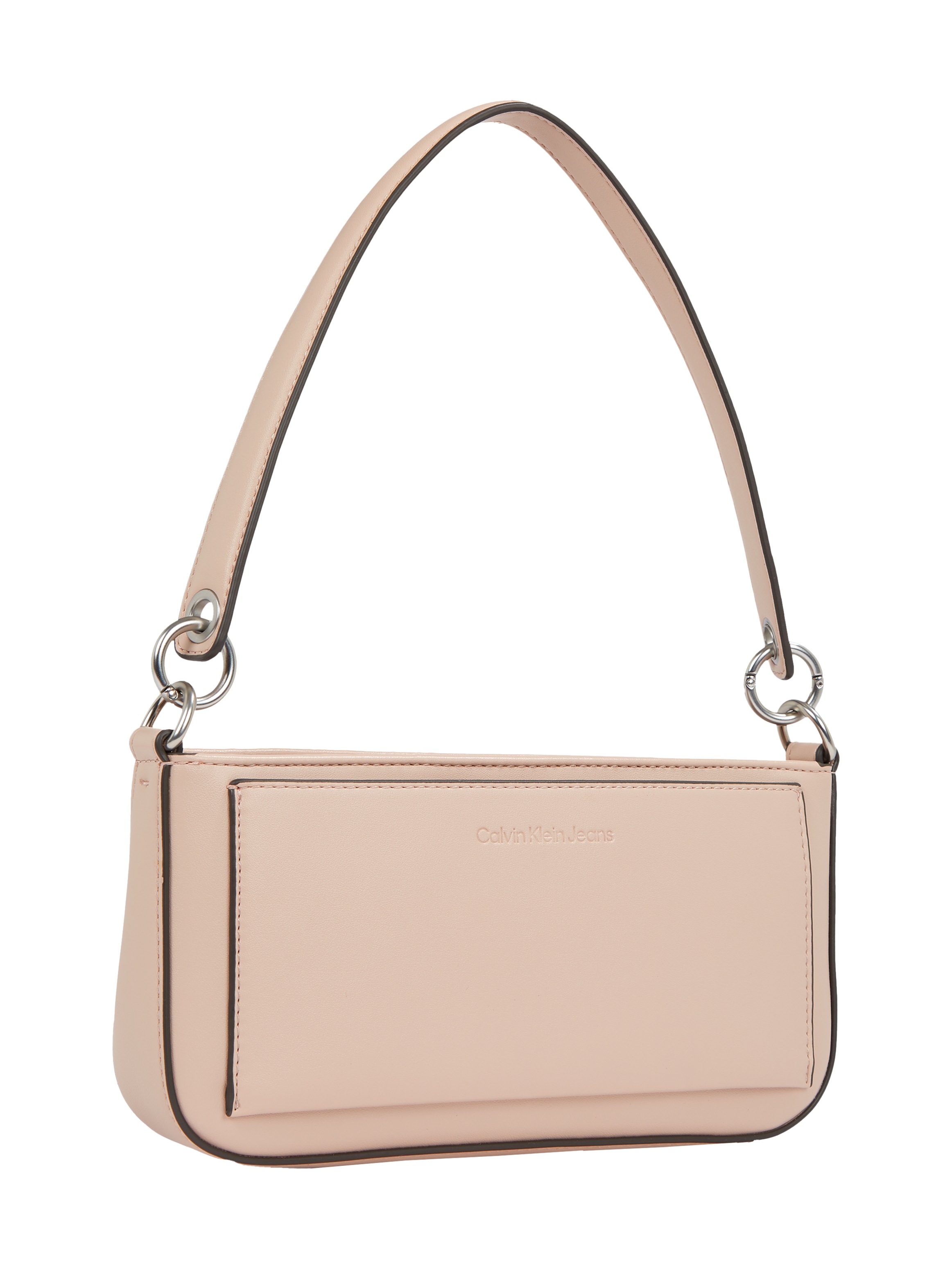 Calvin Klein Jeans Schultertasche »SCULPTED SHOULDER POUCH25 MONO«, Handtasche Damen mit großflächigem Markenlogo vorne