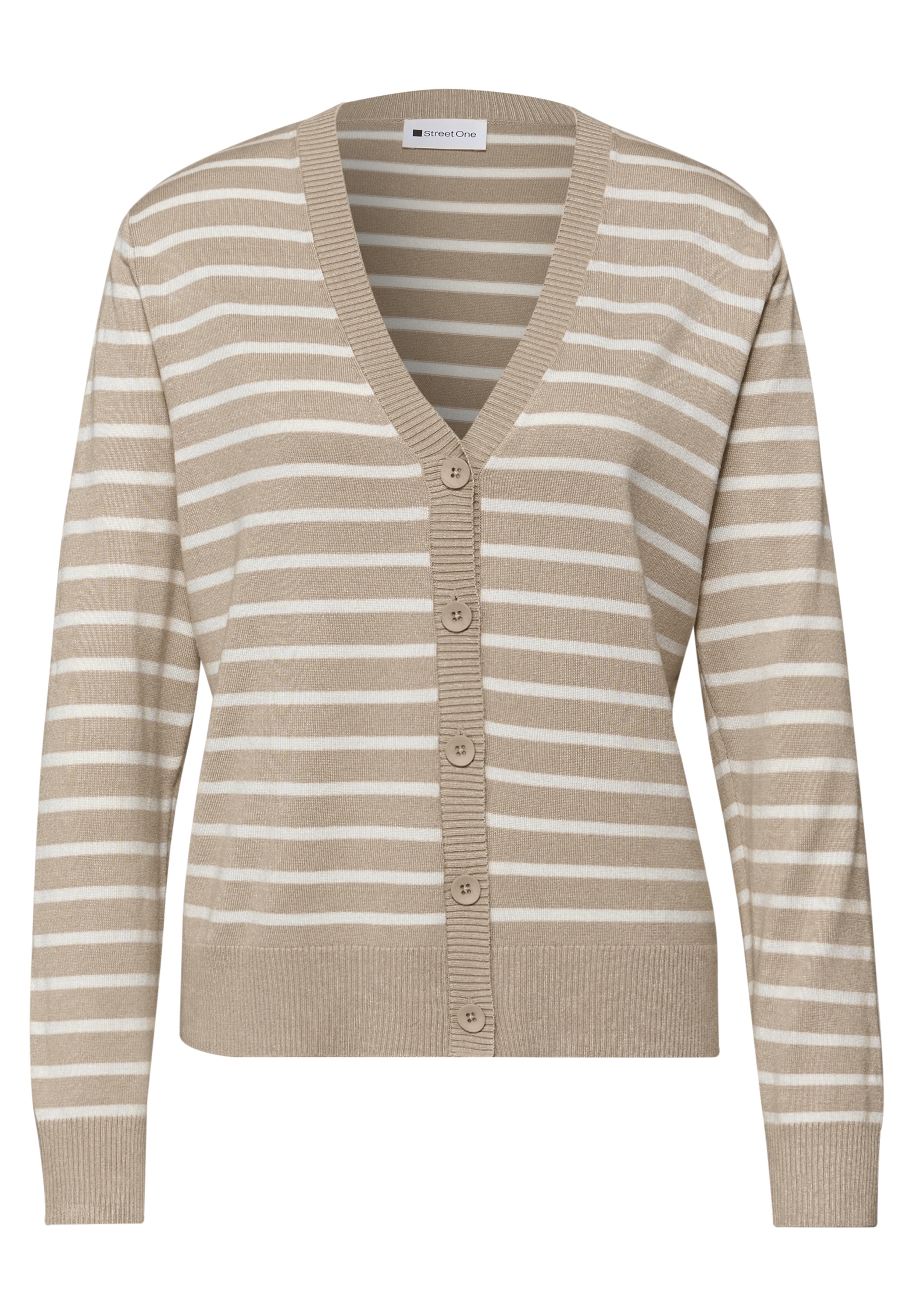 STREET ONE Cardigan mit V-Ausschnitt