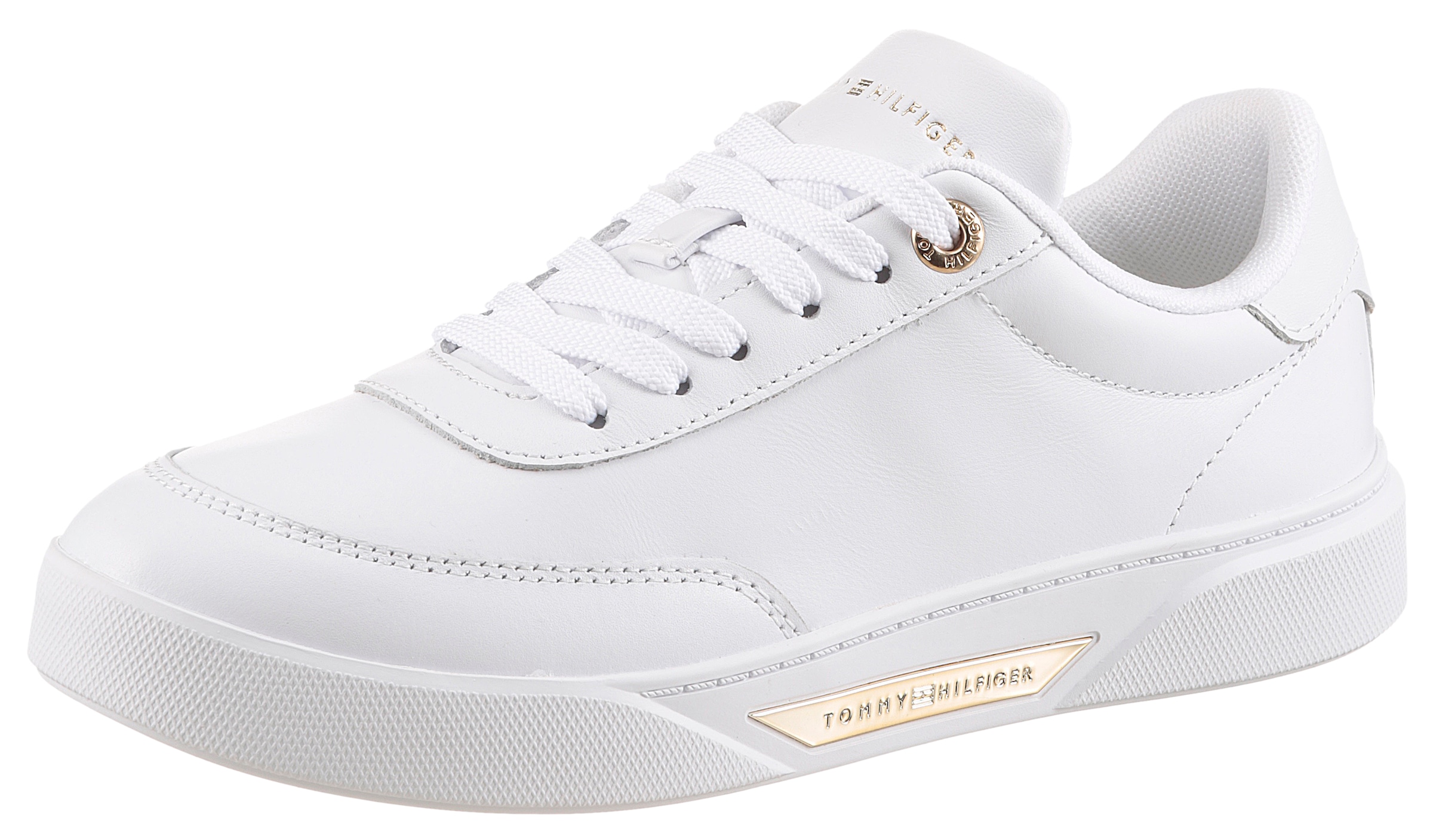 Tommy Hilfiger Plateausneaker "ESSENTIAL CHIC COURT SNEAKER", Freizeitschuh günstig online kaufen