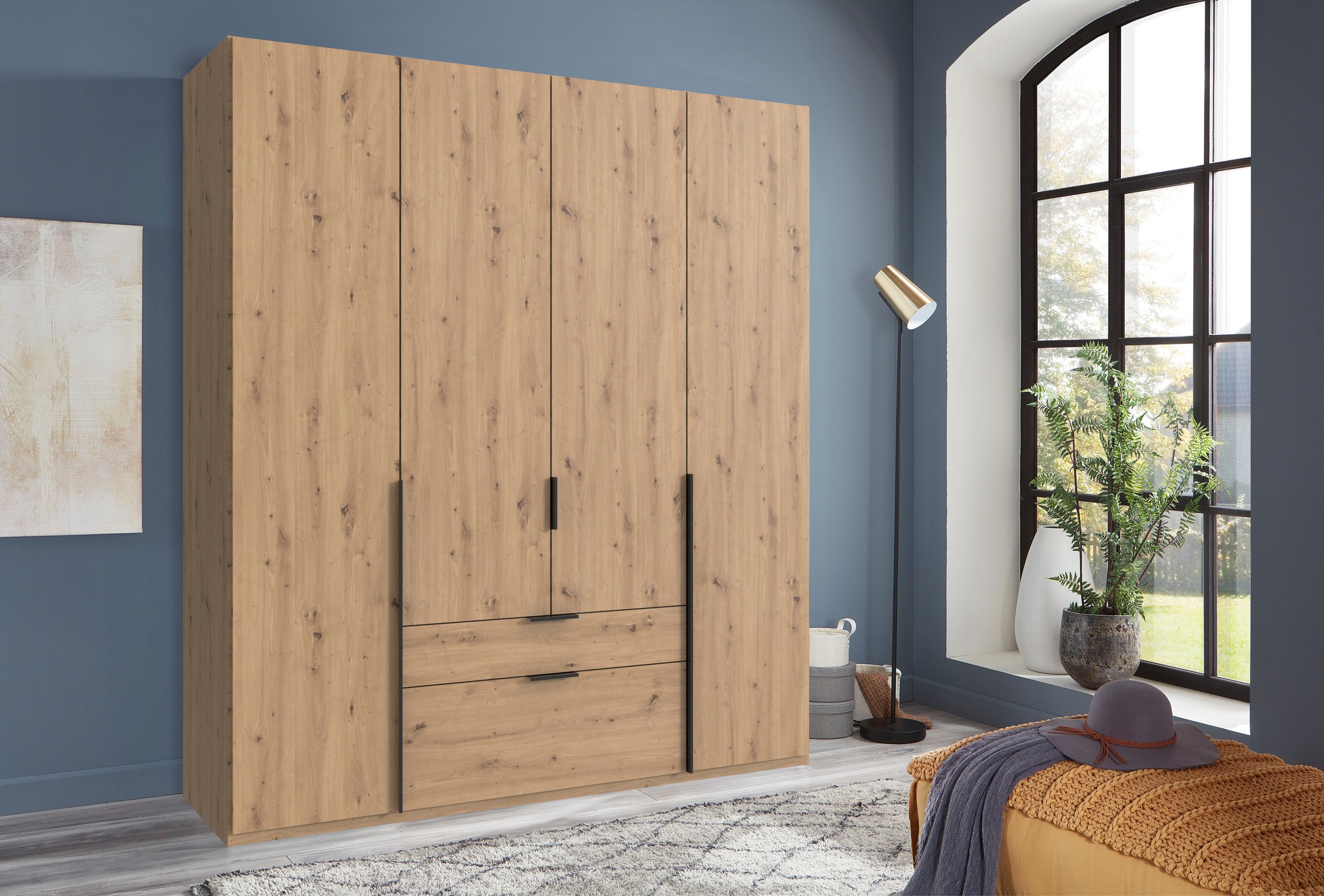 Wimex Drehtürenschrank "Mugano, 135 oder 180cm breit, 208 oder 236cm hoch, günstig online kaufen