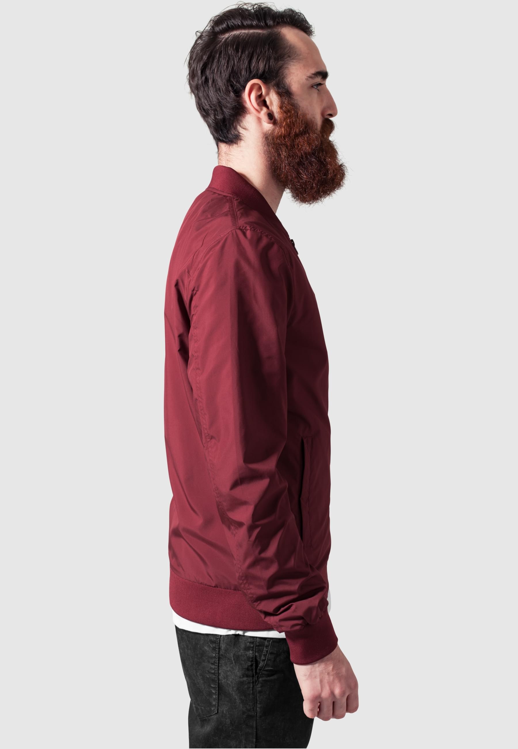 URBAN CLASSICS Allwetterjacke »Urban Classics Herren Light Bomber Jacket«, (1 St.), ohne Kapuze