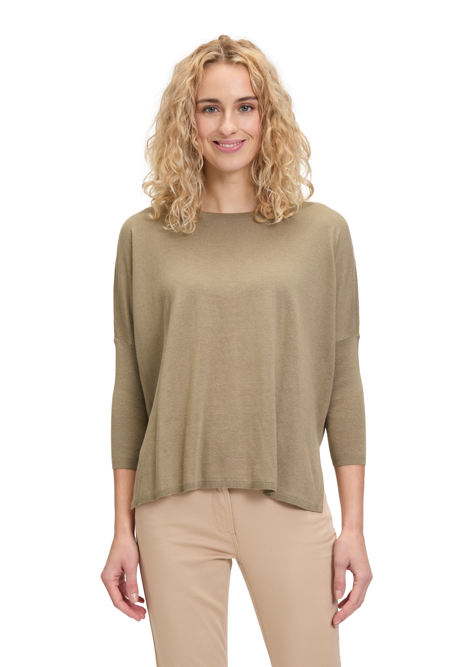 Betty Barclay Strickpullover "Betty Barclay Damen Strickpullover mit 3/4 Ar günstig online kaufen