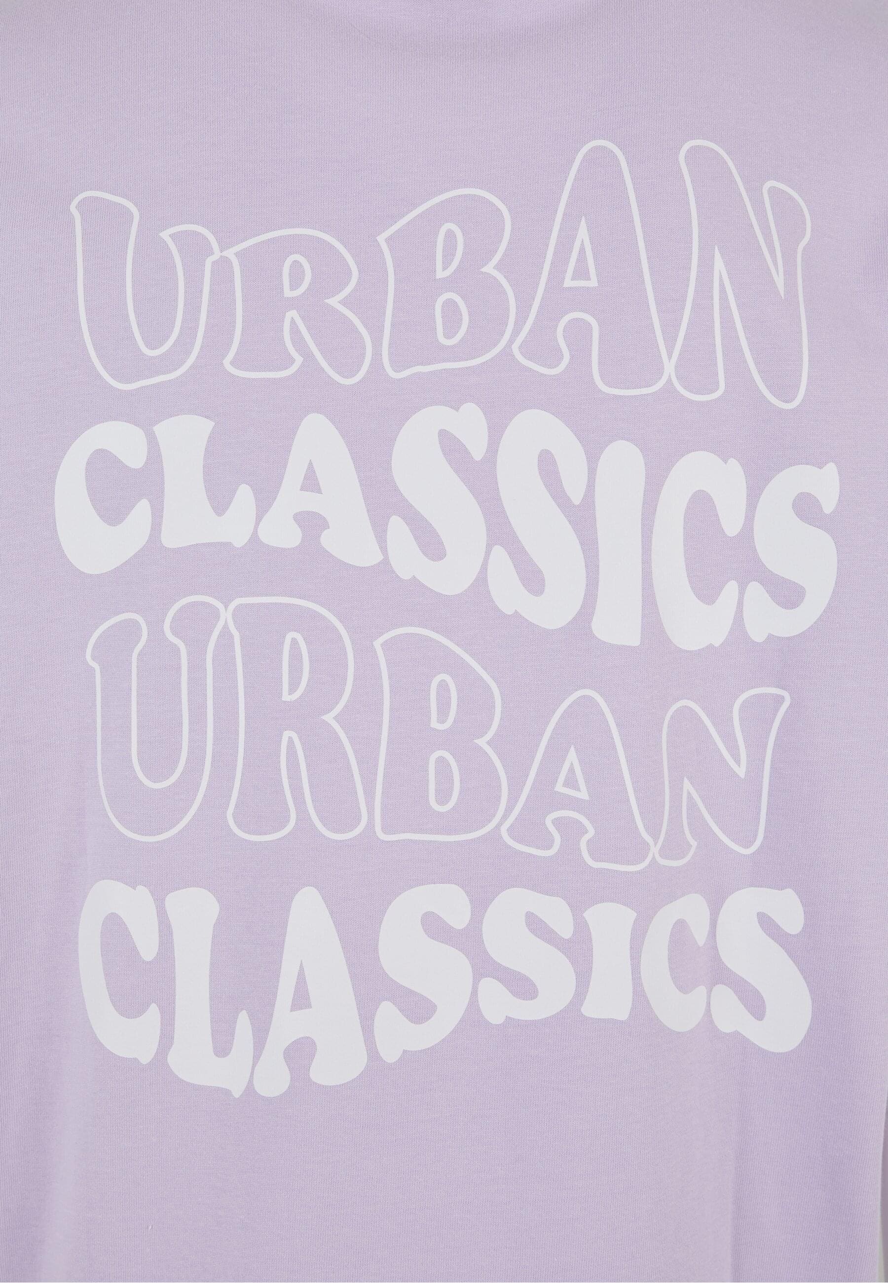 URBAN CLASSICS T-Shirt »Urban Classics UC Weavy Logo Heavy Oversized Tee«, (1 tlg.)