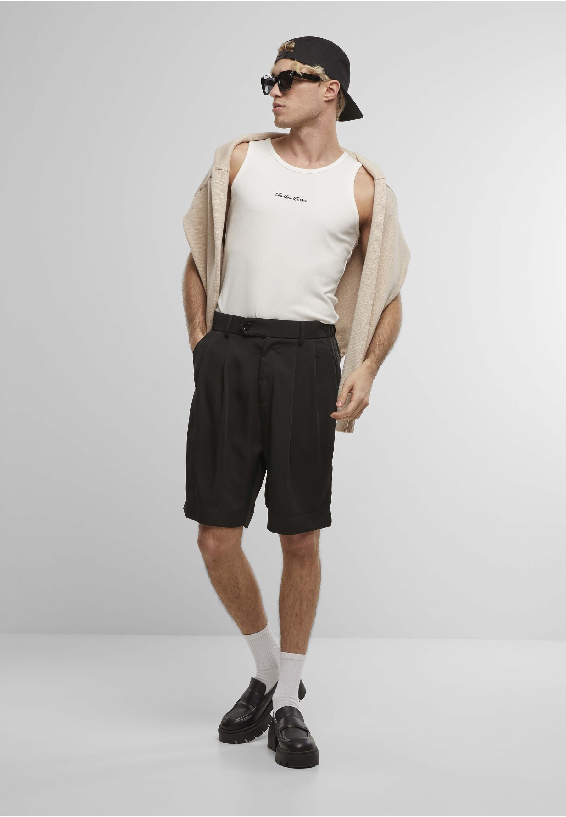 Another Cotton Lab Chinoshorts »Another Cotton Lab Double Pleated Shorts«
