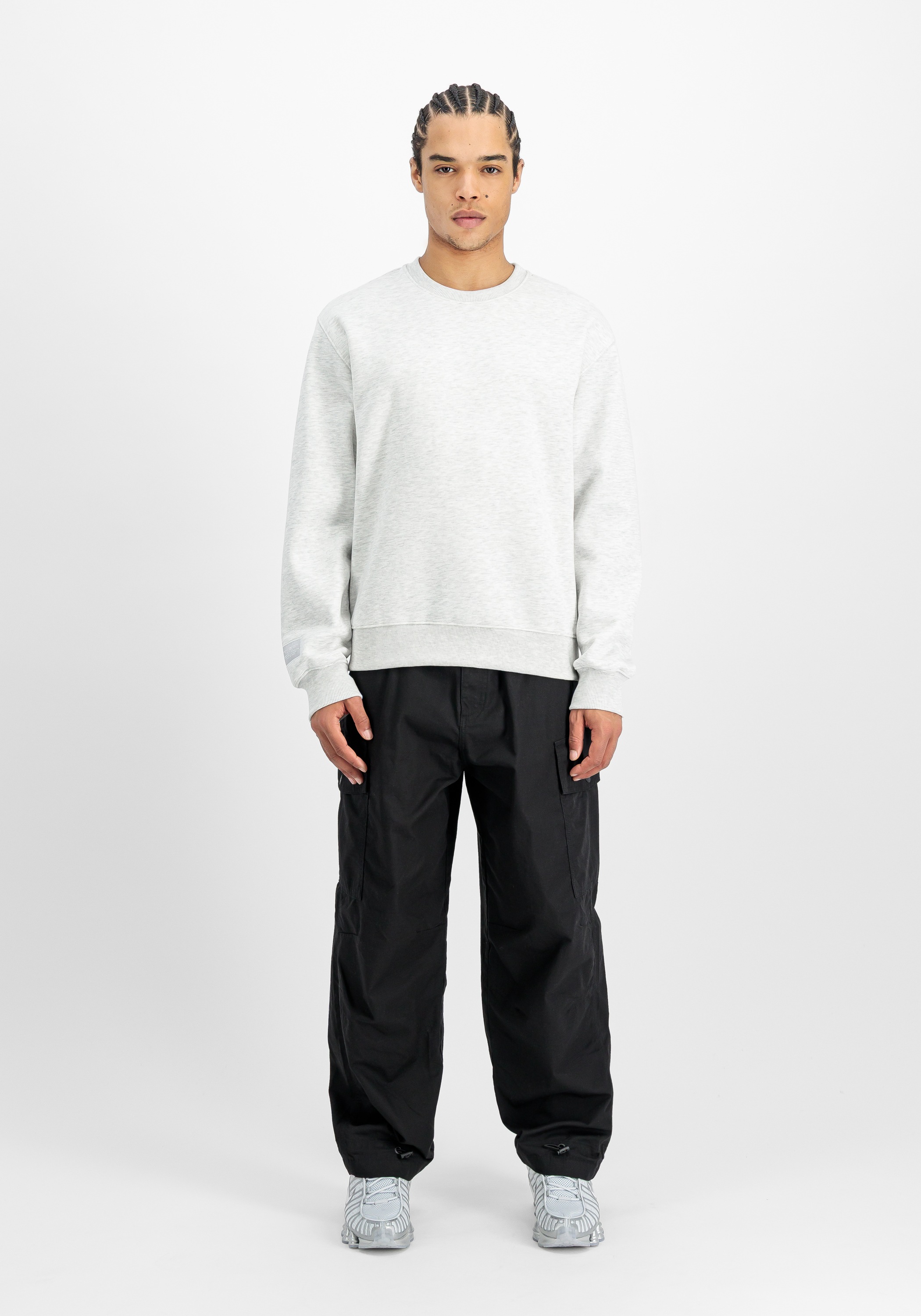 Alpha Industries Sweater "Label Sweatshirt Backprint" günstig online kaufen