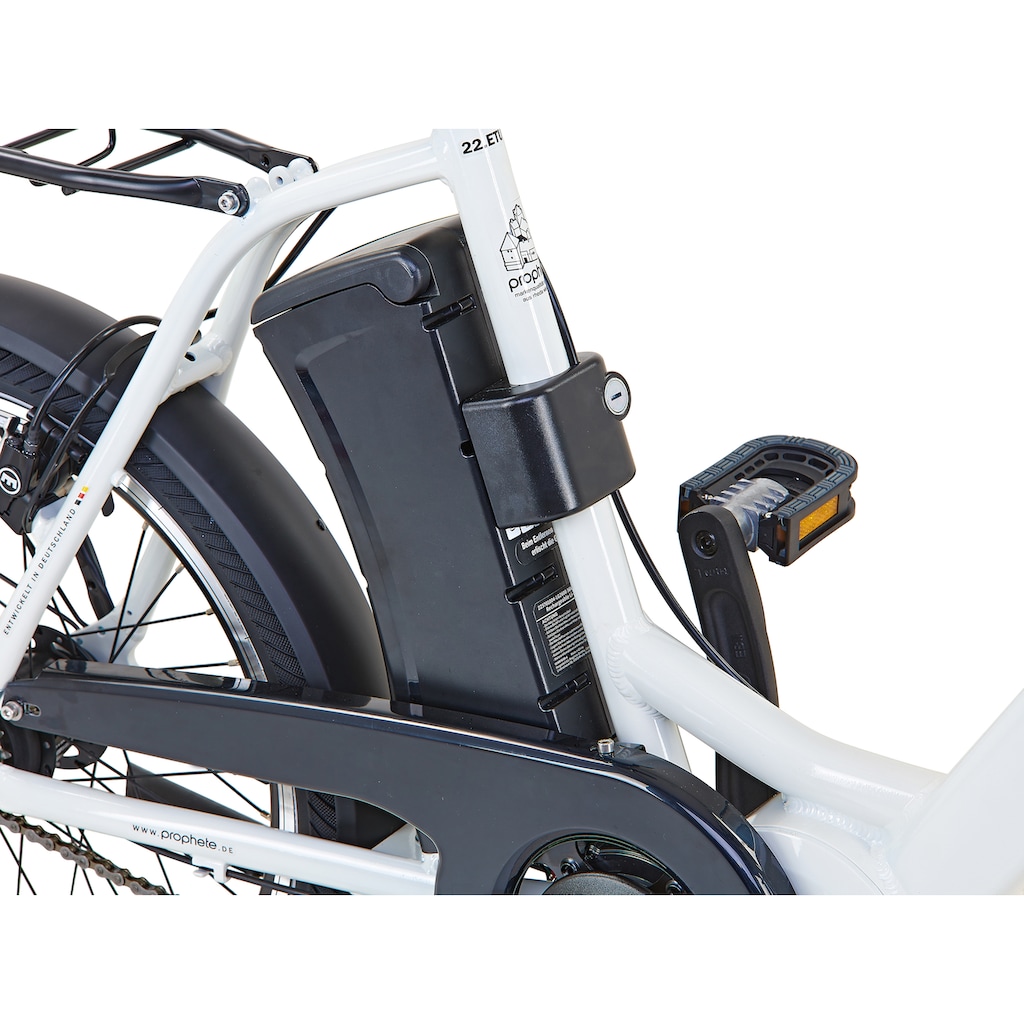 Prophete E-Bike »Urbanicer 22.ETU.10«, 7 Gang, Shimano, Nexus, Mittelmotor 250 W